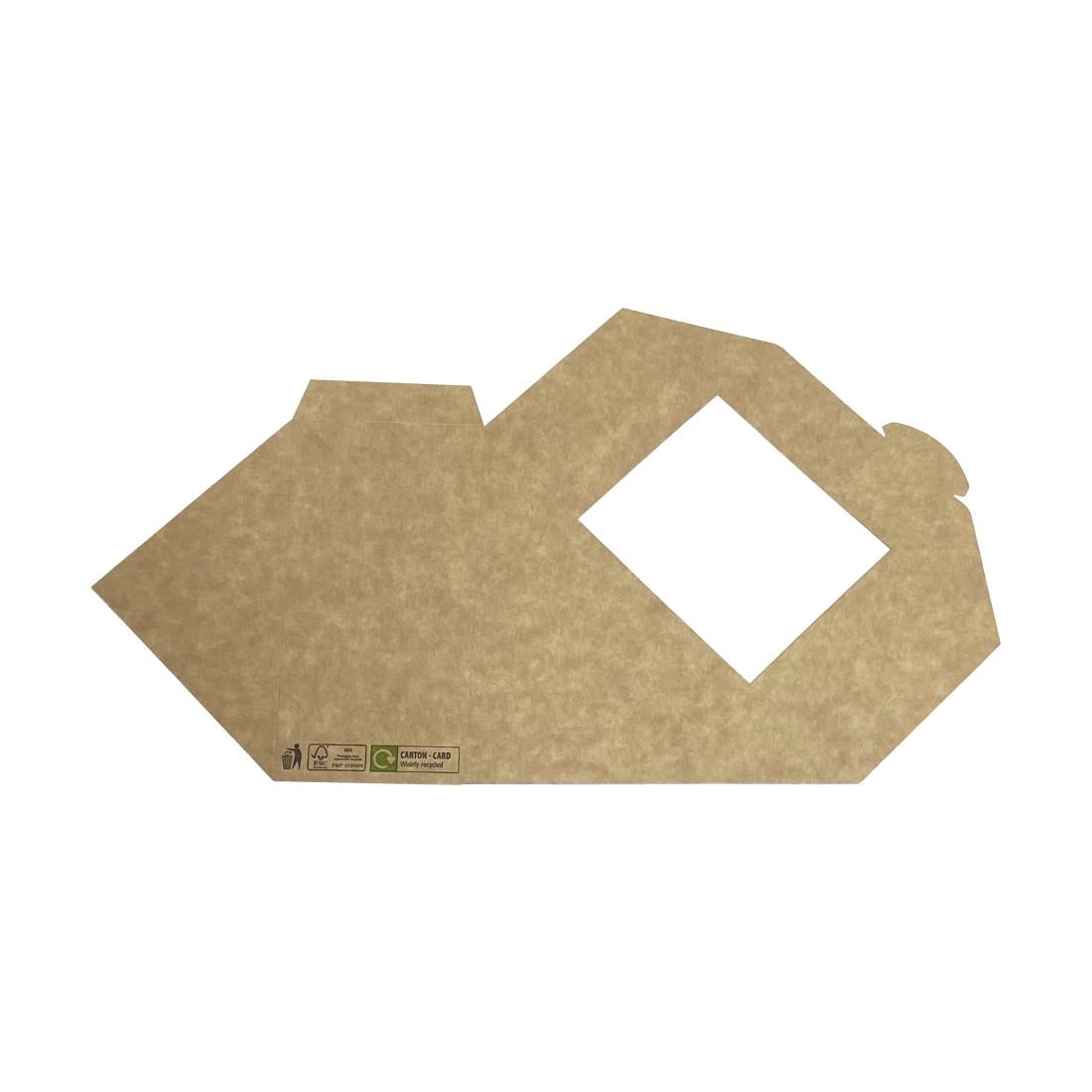 Fiesta Recyclable Deep Sandwich Wedge with PET Window 75mm (500 Pack)