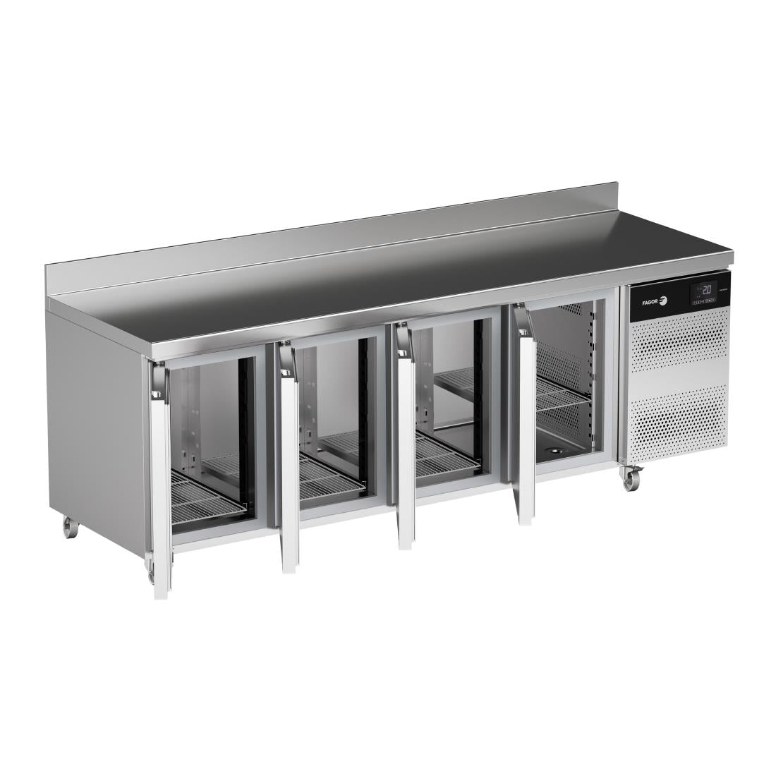 Fagor Advance 700 4 Door Gastronorm Counter Fridge ACP-4G