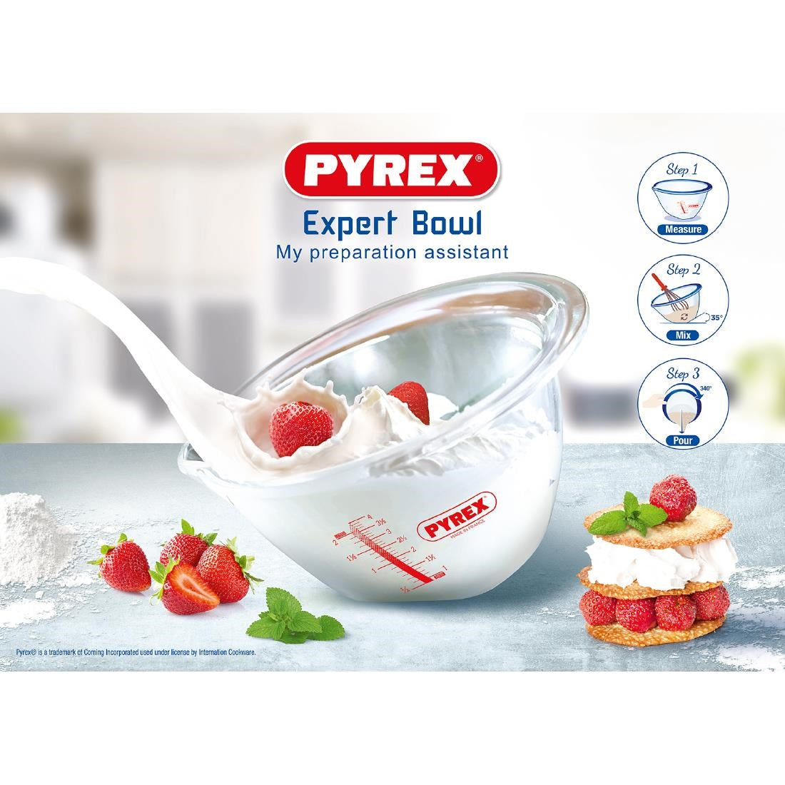 Pyrex Expert Bowl 4.2Ltr
