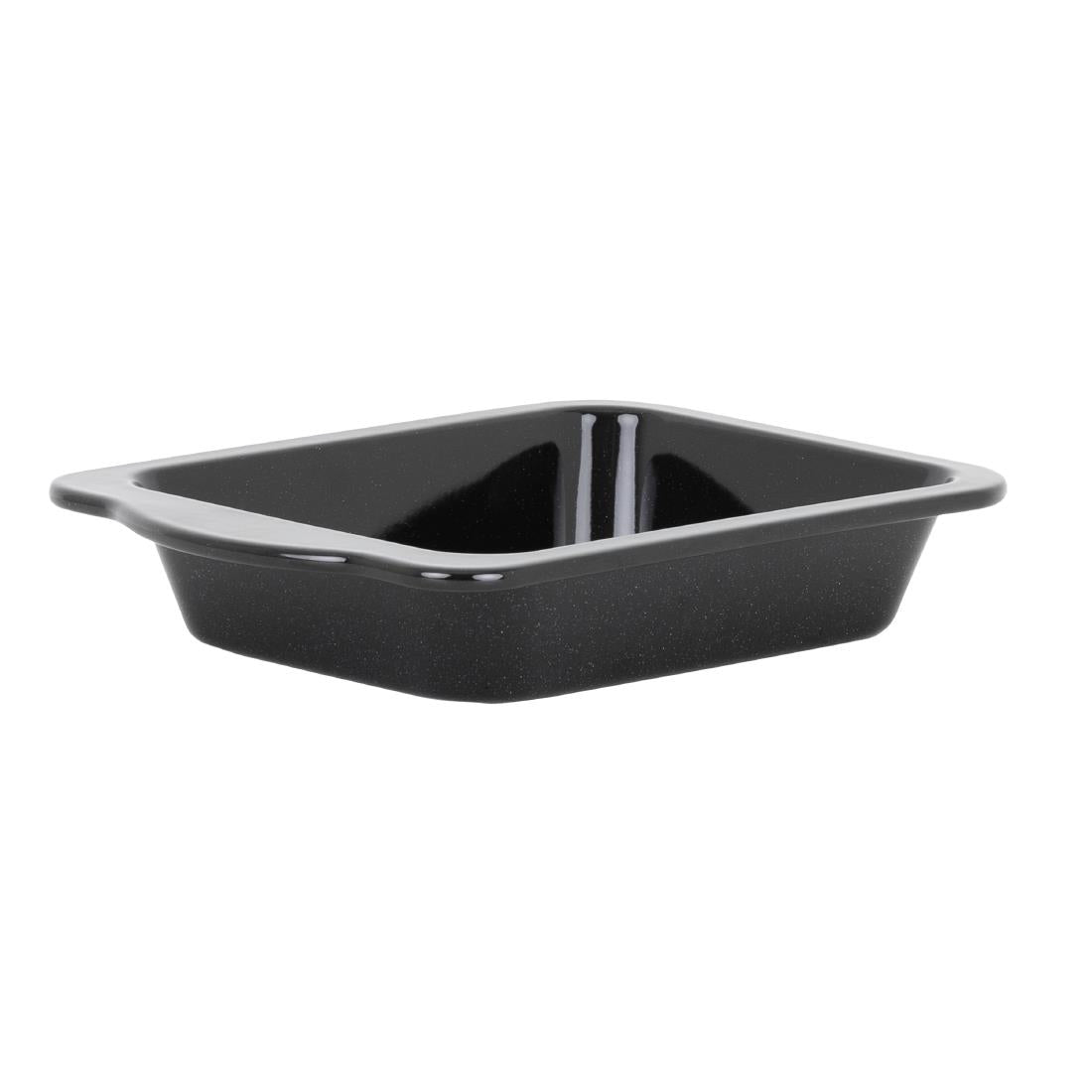 Wham Enamel Handled Roaster Black 200x270mm