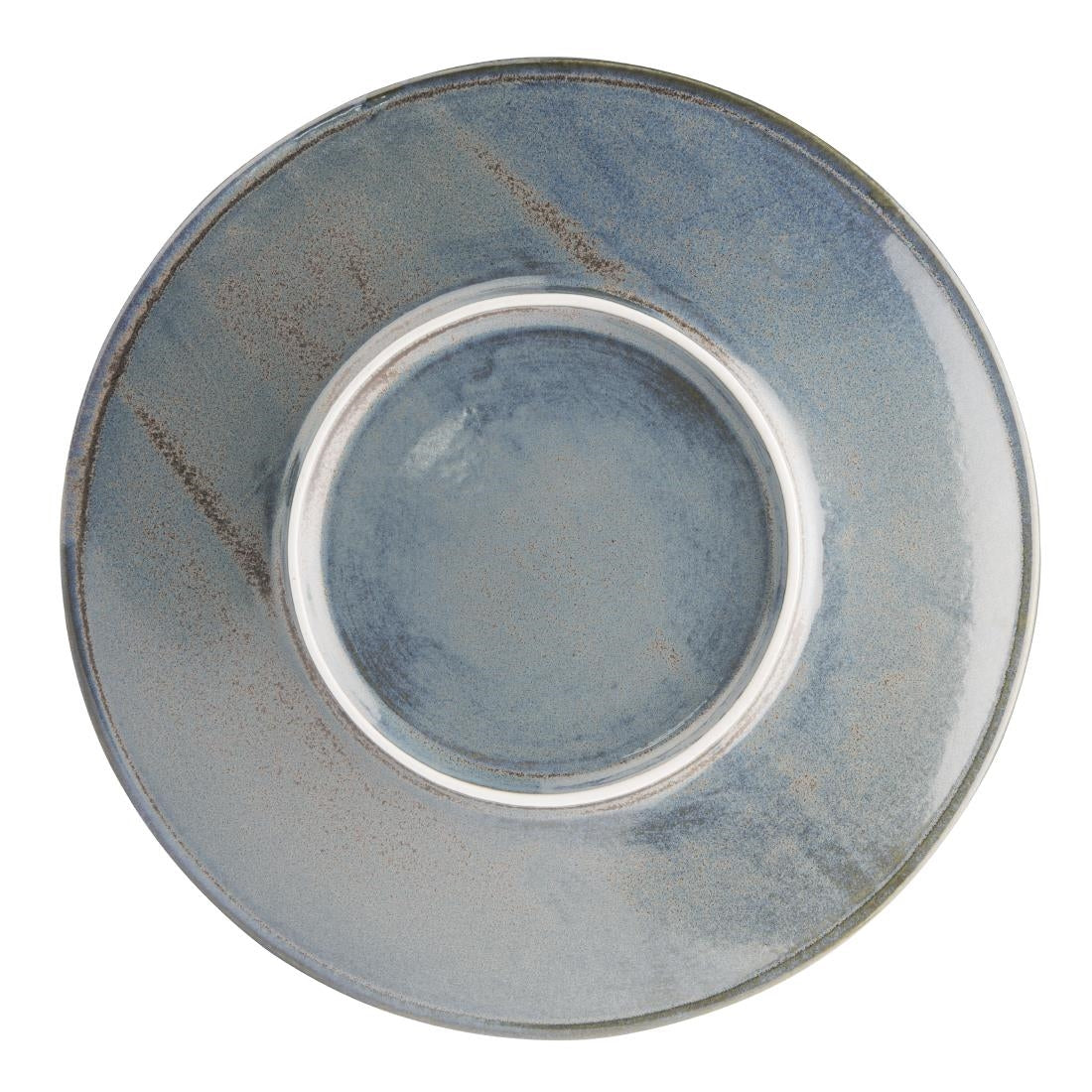 Olympia Ember Coupe Plates Blue 275mm (4 Pack)