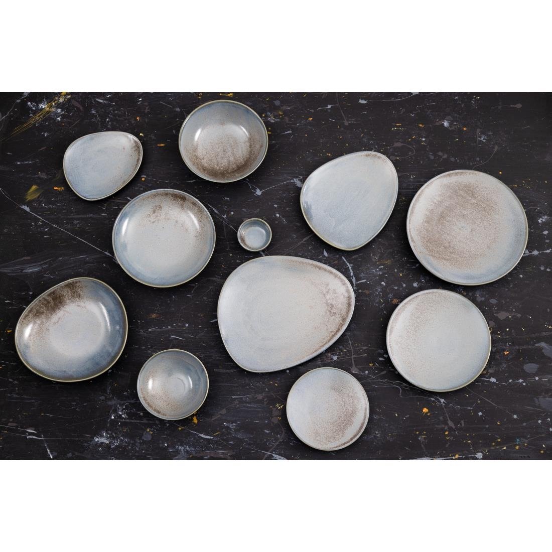 Olympia Ember Dipping Dishes Blue 78mm (8 Pack)