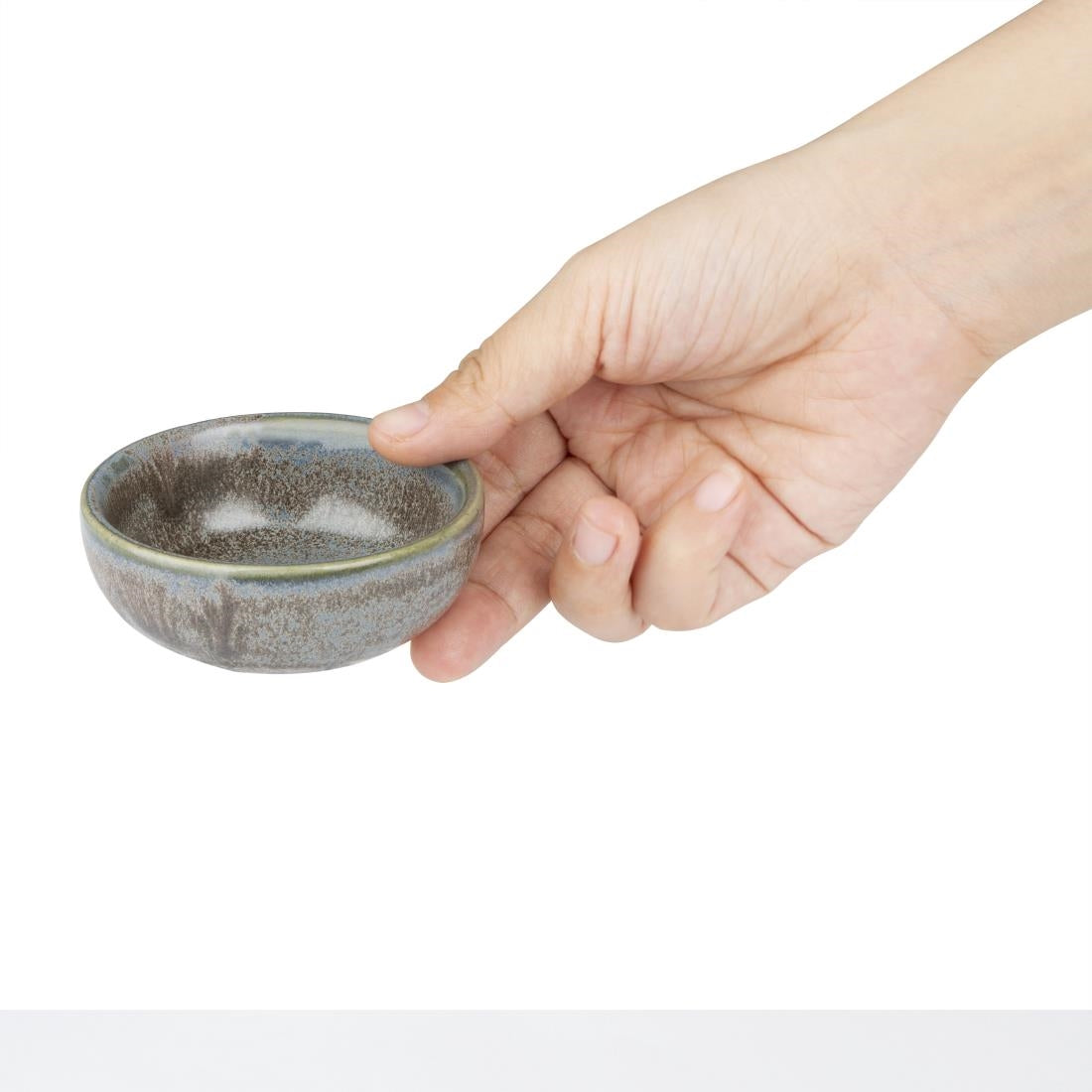 Olympia Ember Dipping Dishes Blue 78mm (8 Pack)