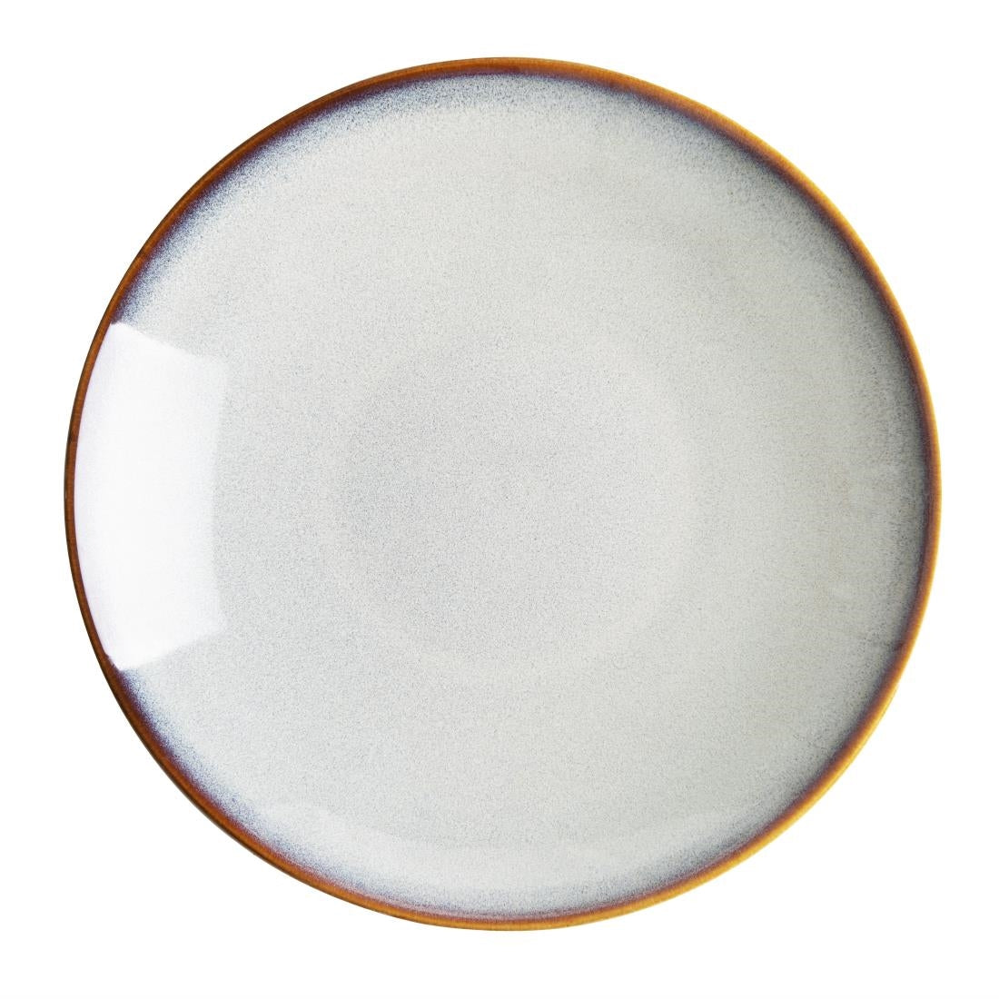 Olympia Drift Plain Coupe Low Bowls 260mm (4 Pack)