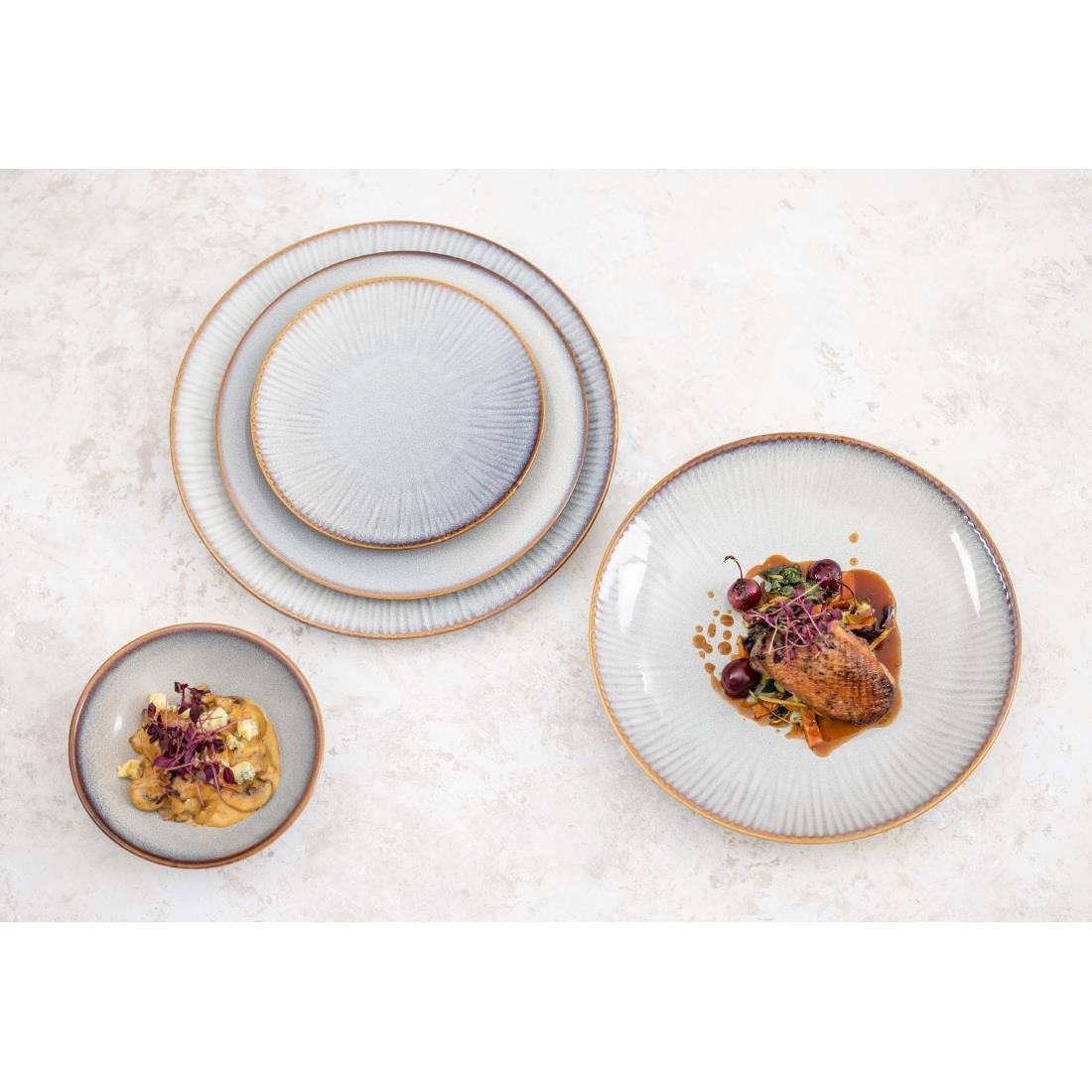 Olympia Drift Plain Coupe Bowls 155mm (6 Pack)