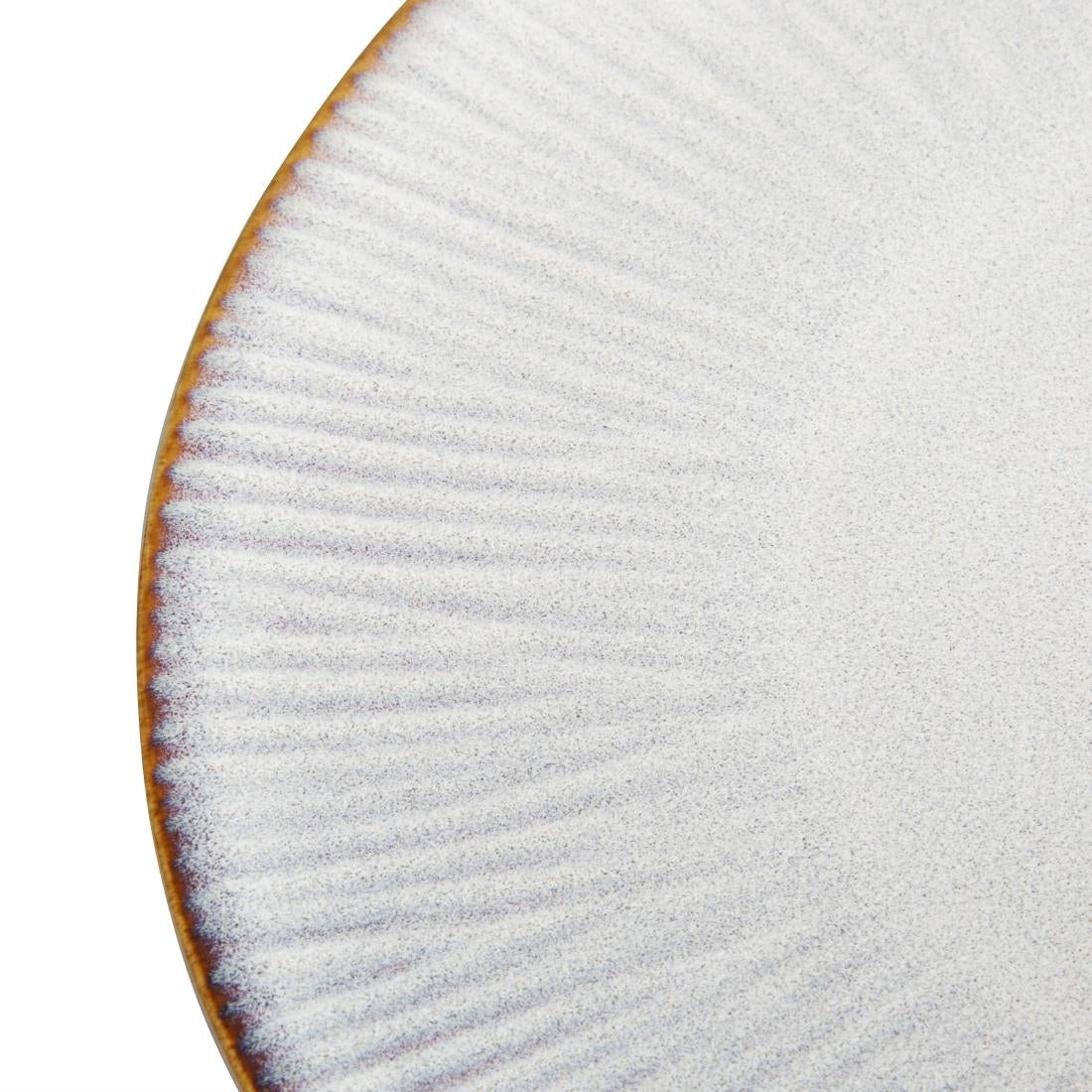 Olympia Drift Embossed Coupe Plates 280mm (4 Pack)