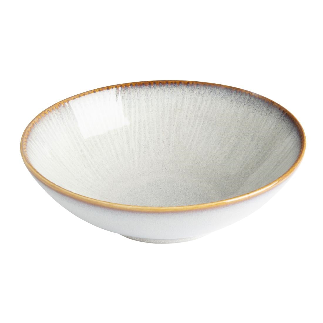 Olympia Drift Embossed Coupe Bowls 205mm (4 Pack)