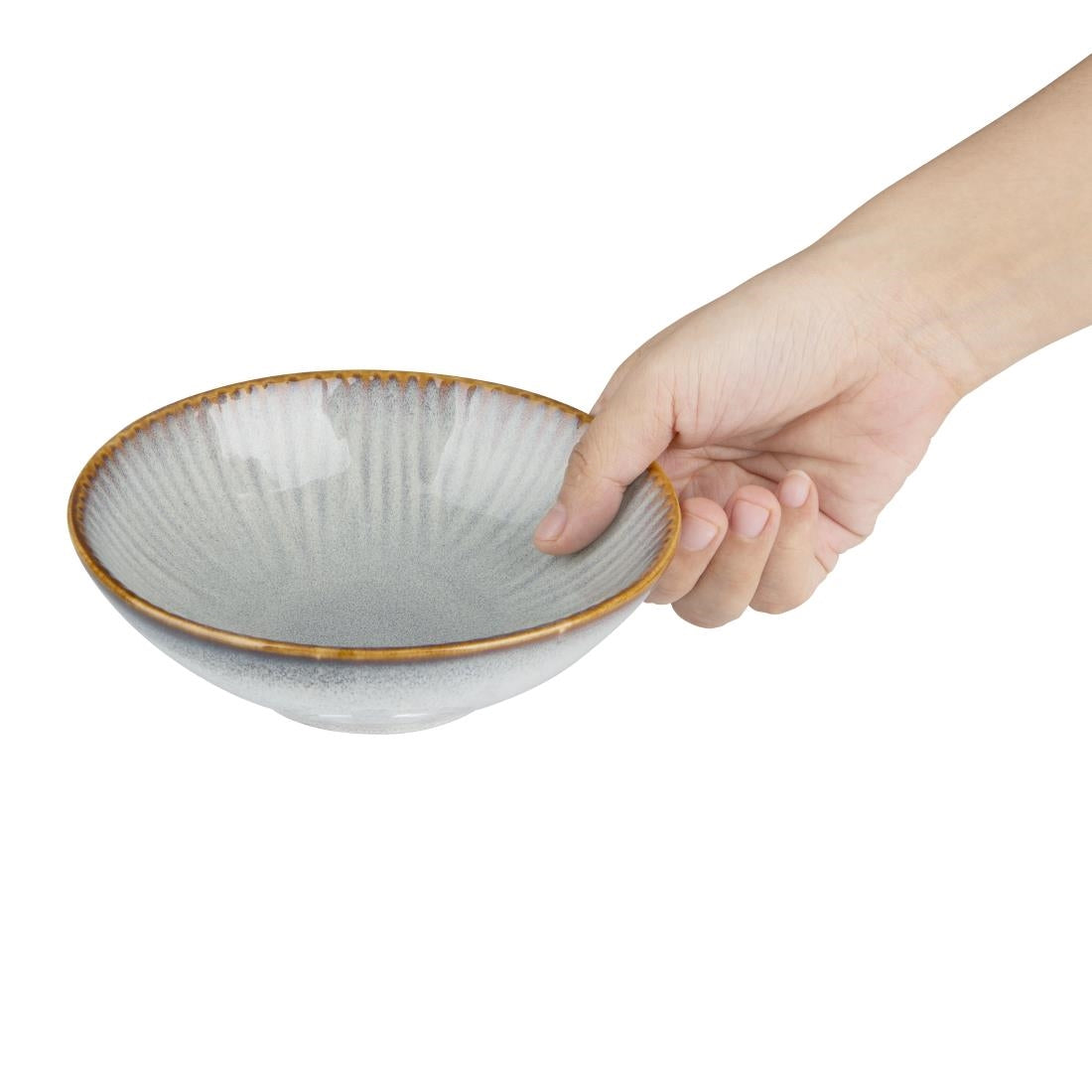 Olympia Drift Embossed Coupe Bowls 155mm (6 Pack)