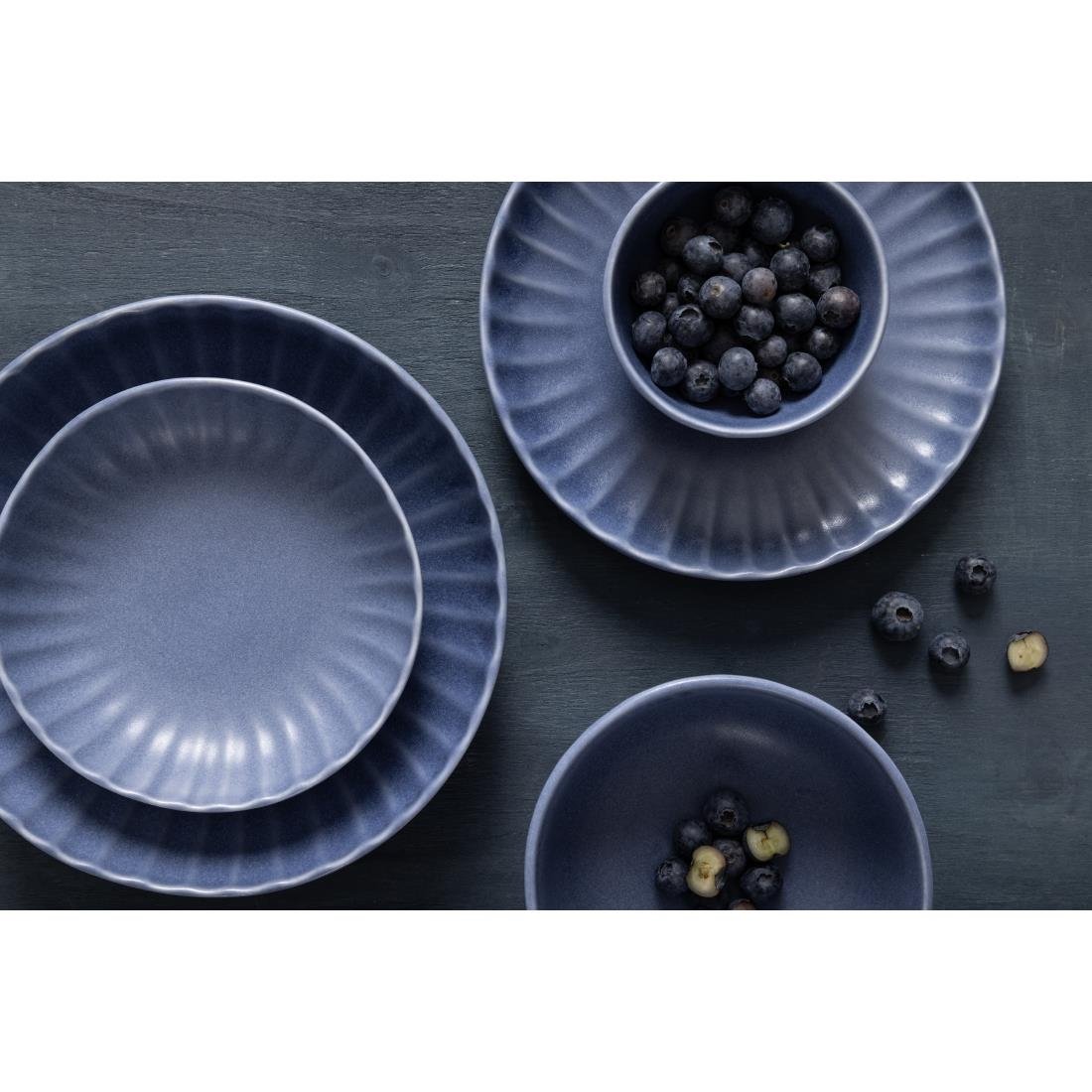 Olympia Corallite Coupe Bowls Blue 160mm (6 Pack)