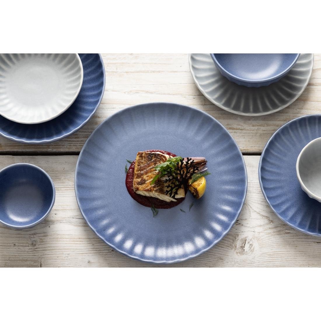 Olympia Corallite Coupe Bowls Concrete Grey 160mm (6 Pack)
