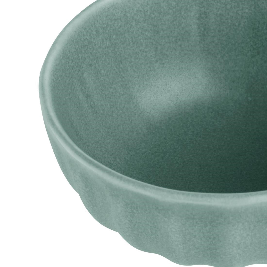 Olympia Corallite Deep Bowls Green 105mm (12 Pack)