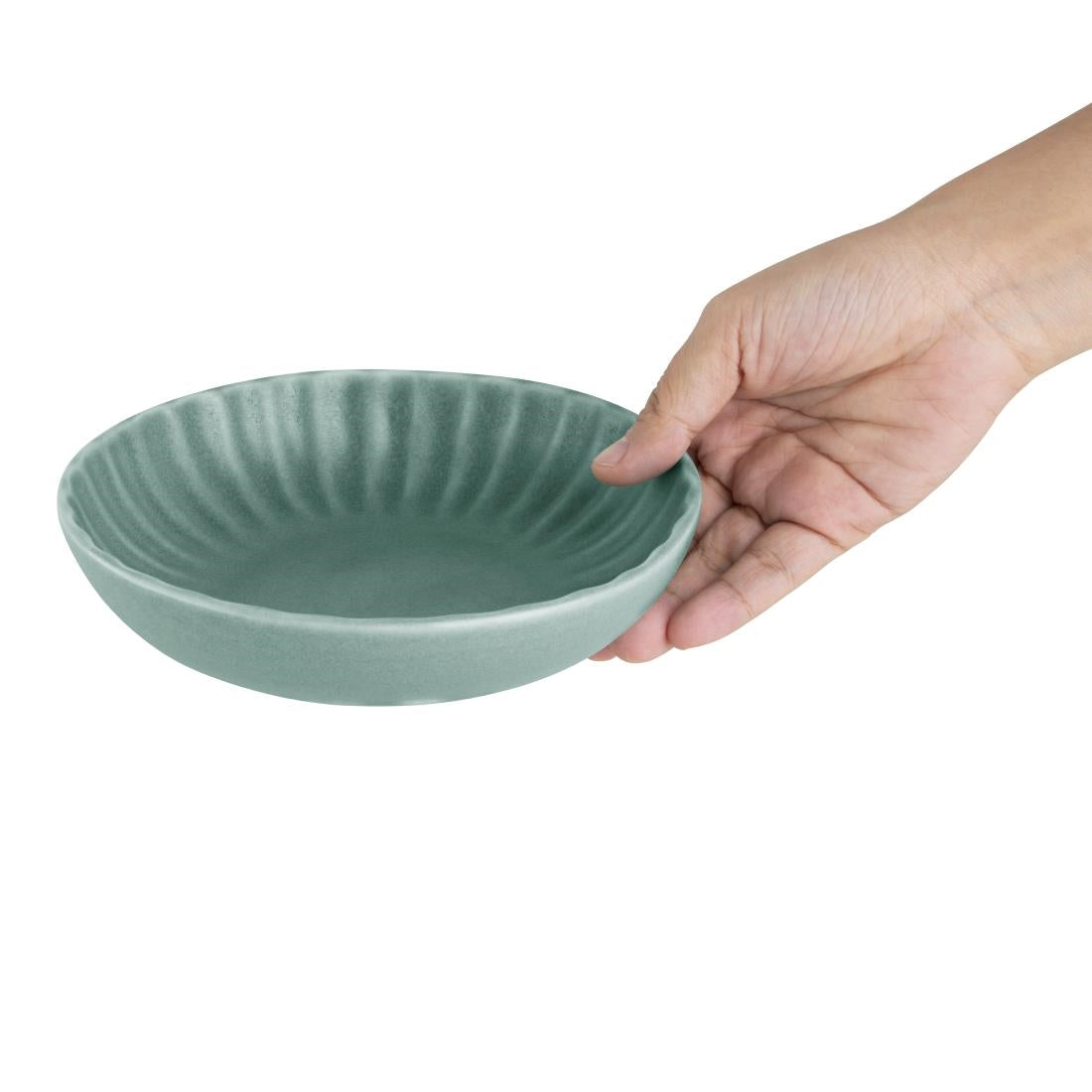 Olympia Corallite Coupe Bowls Green 160mm (6 Pack)