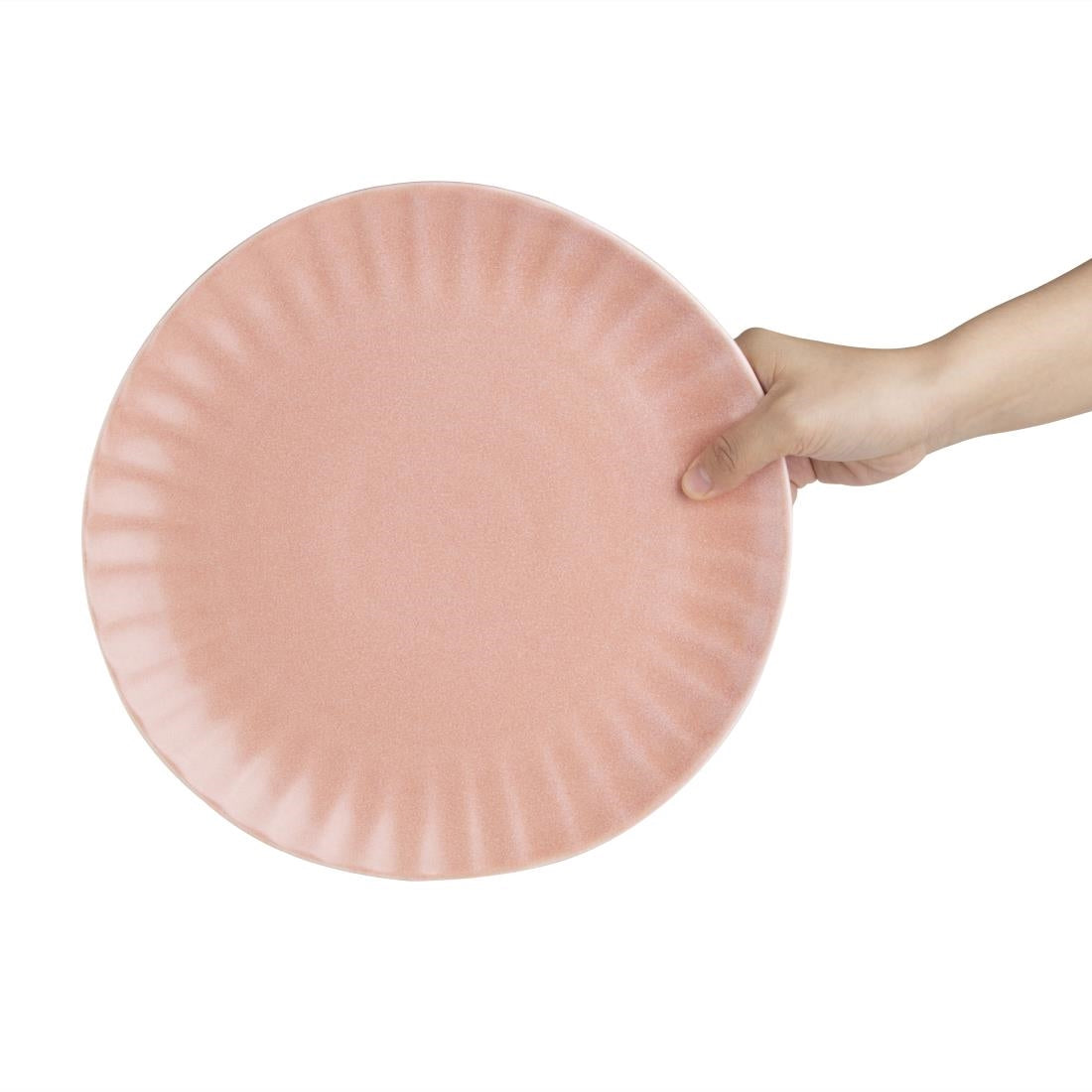 Olympia Corallite Plates Peach 280mm (6 Pack)
