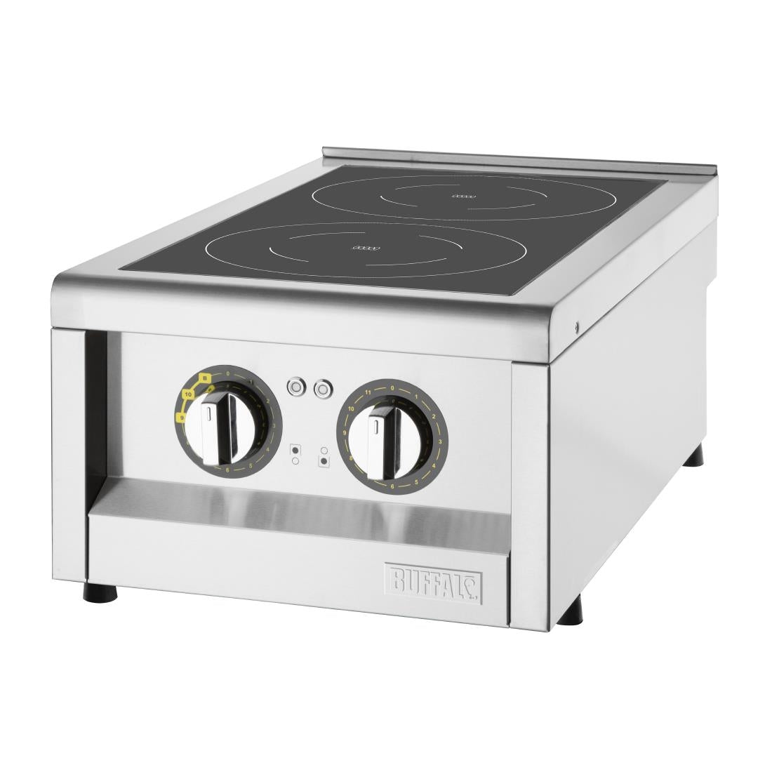 Buffalo 600 Series Double Zone Induction Hob 3kW