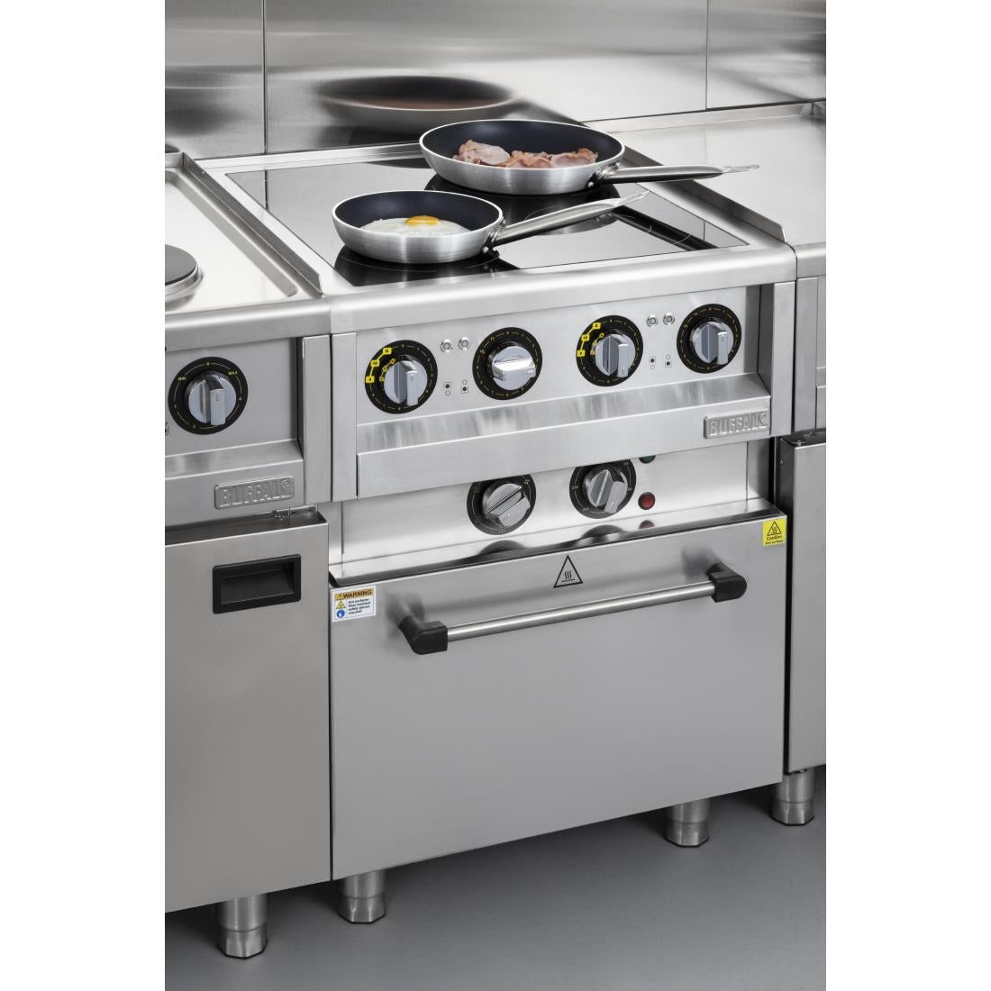 Buffalo 600 Series 4 Zone Induction Hob 2 x 3kW