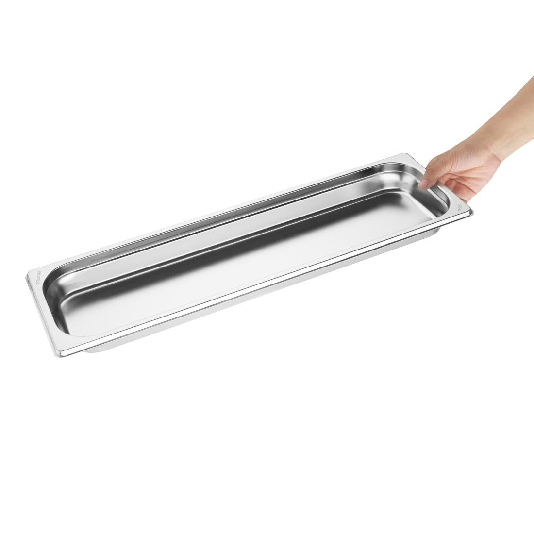Vogue Stainless Steel 2/4 Gastronorm Tray 40mm