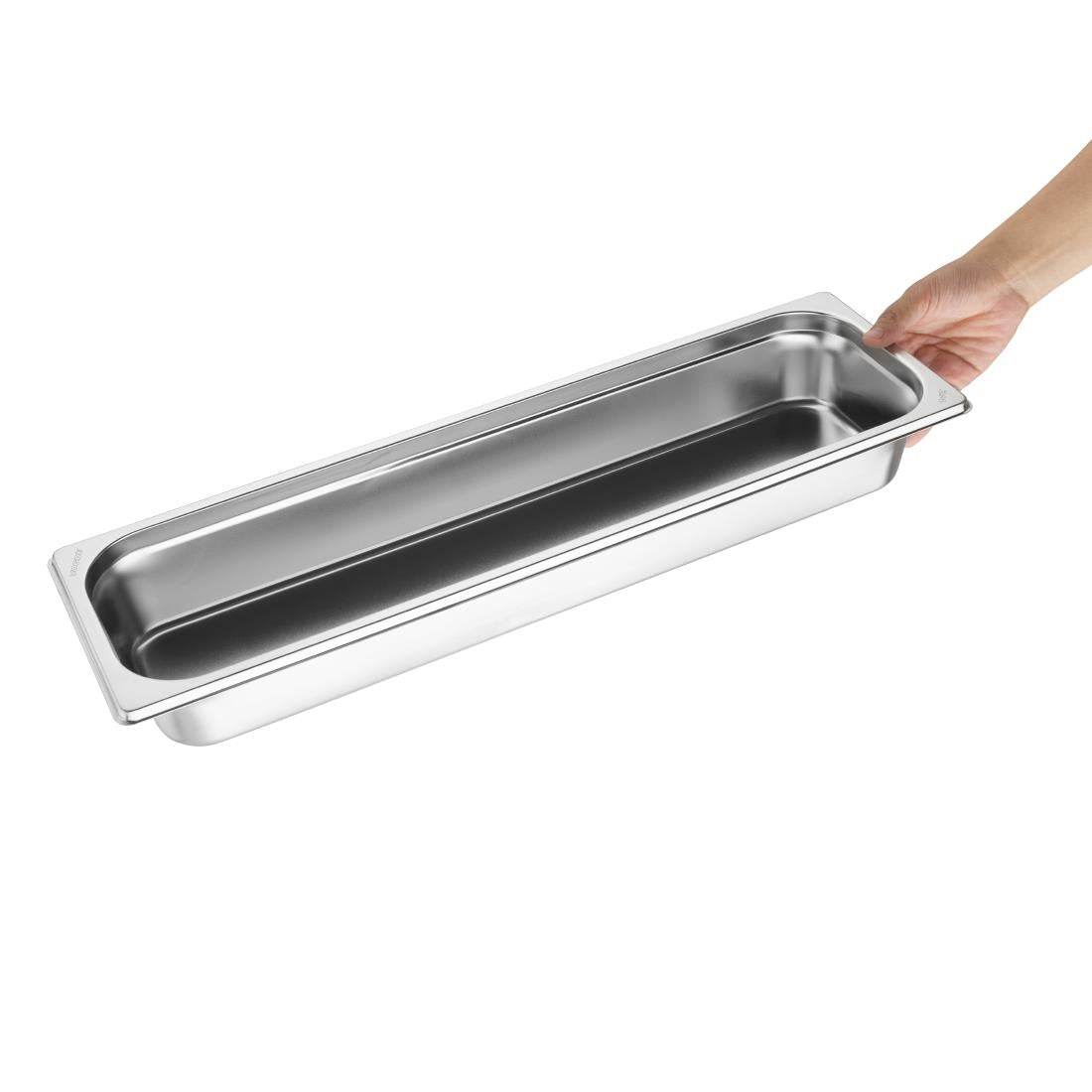 Vogue Stainless Steel 2/4 Gastronorm Tray 65mm