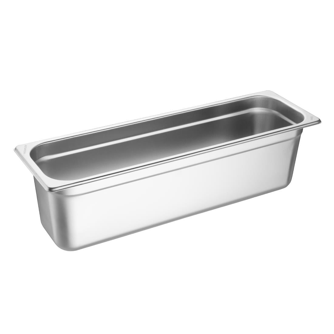 Vogue Stainless Steel 2/4 Gastronorm Tray 150mm