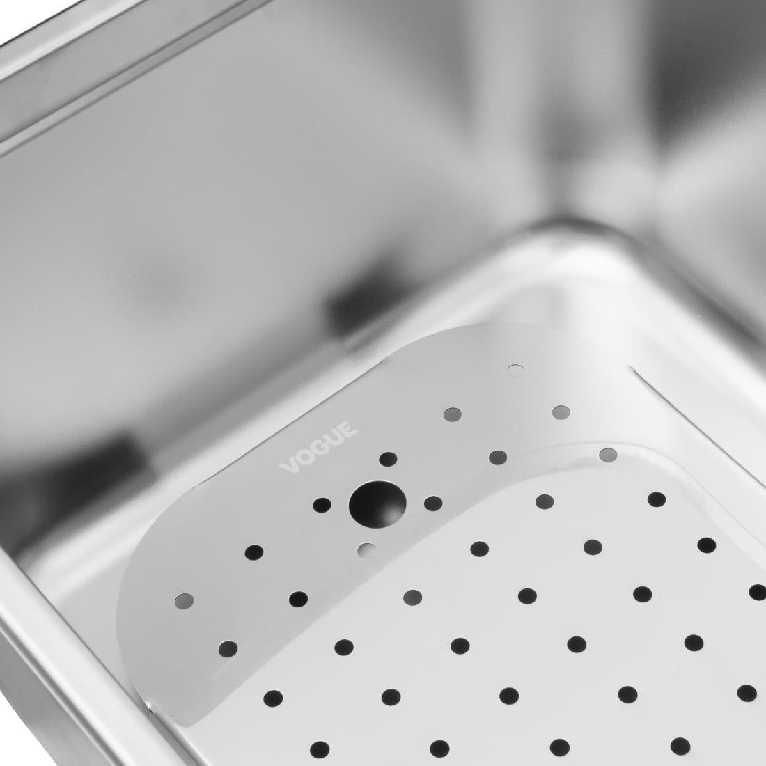 Vogue Stainless Steel GN Drainer Tray for GN 1/2