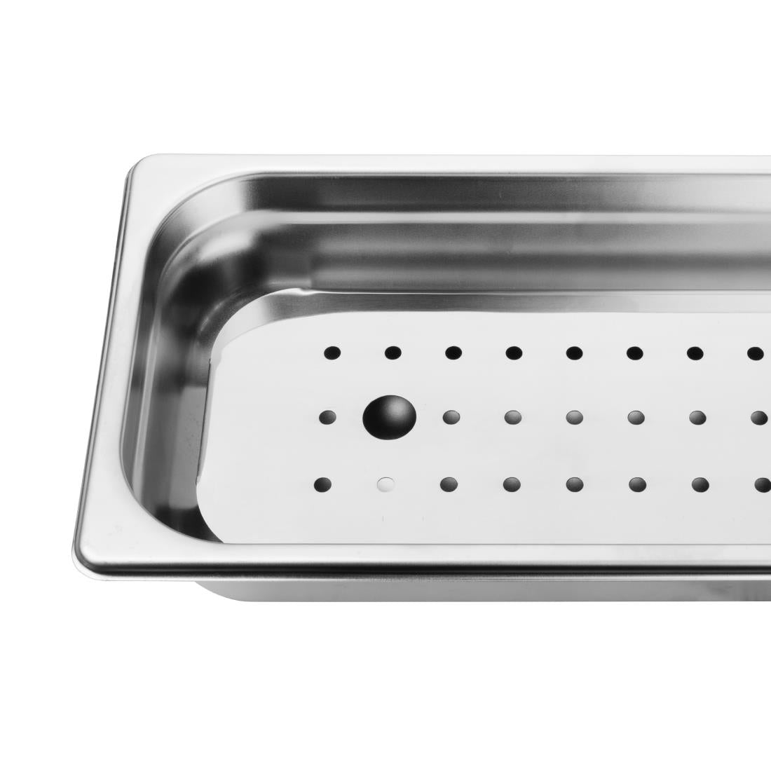 Vogue Stainless Steel GN Drainer Tray for GN 1/4
