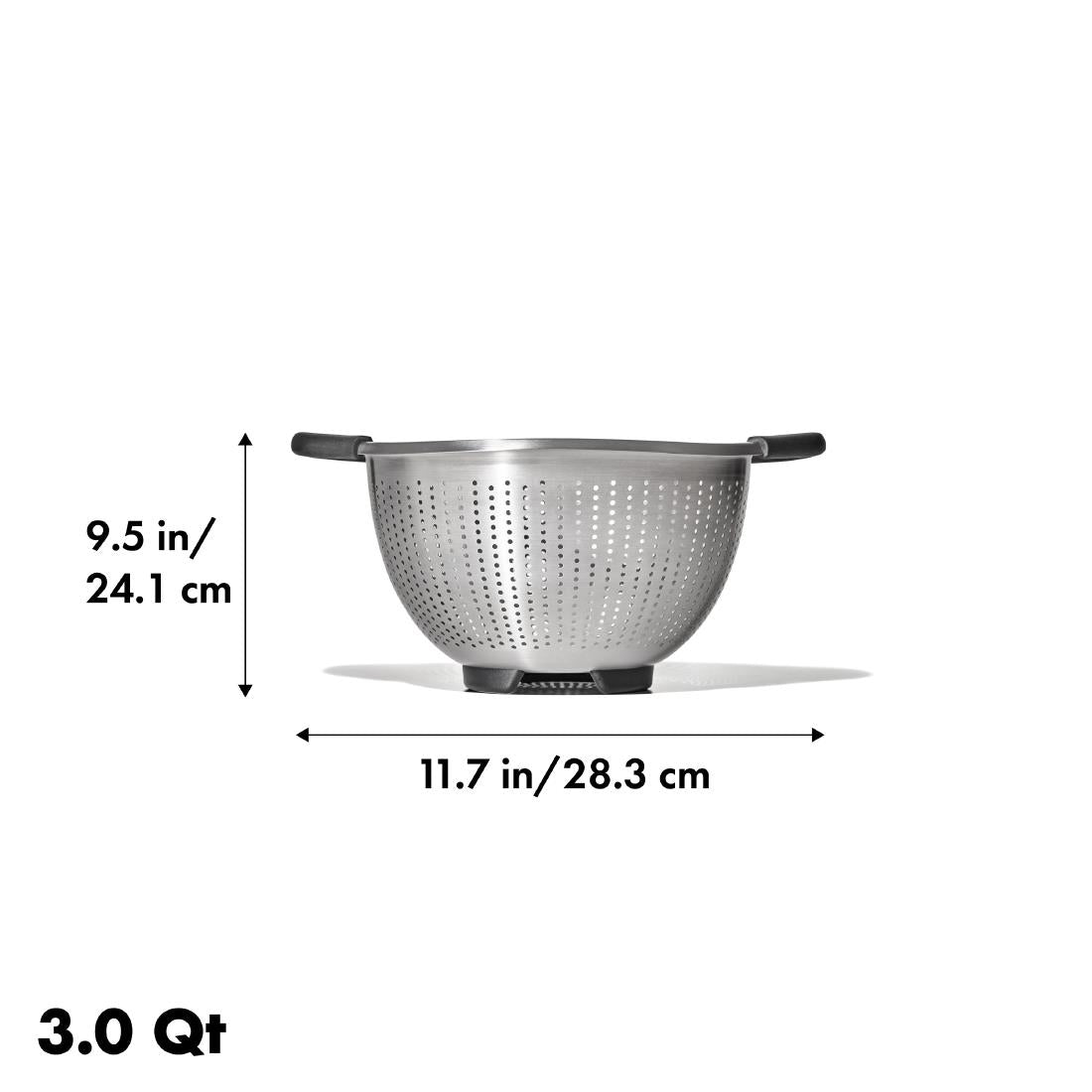 OXO Steel Colander 2.8Ltr