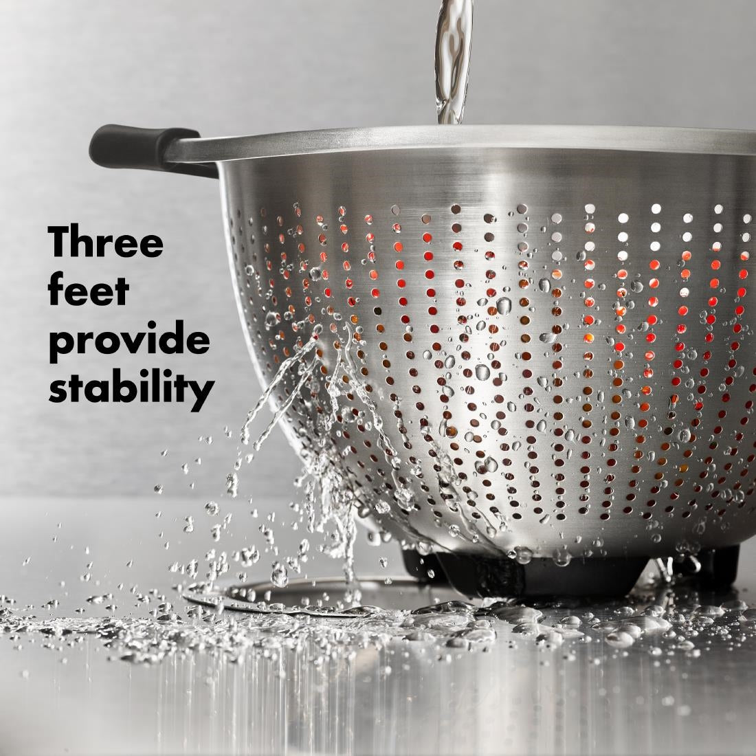 OXO Steel Colander 2.8Ltr