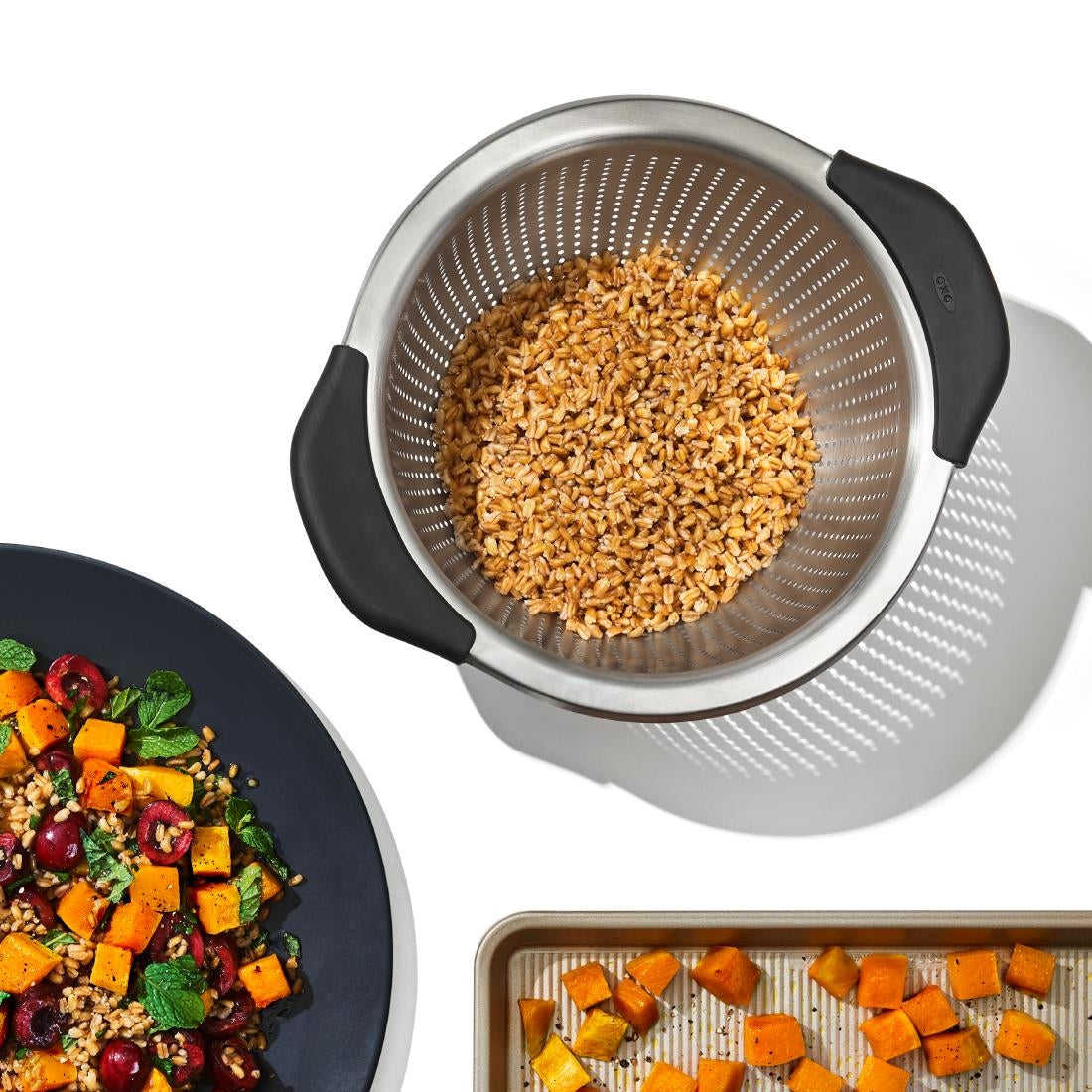 OXO Steel Colander 2.8Ltr