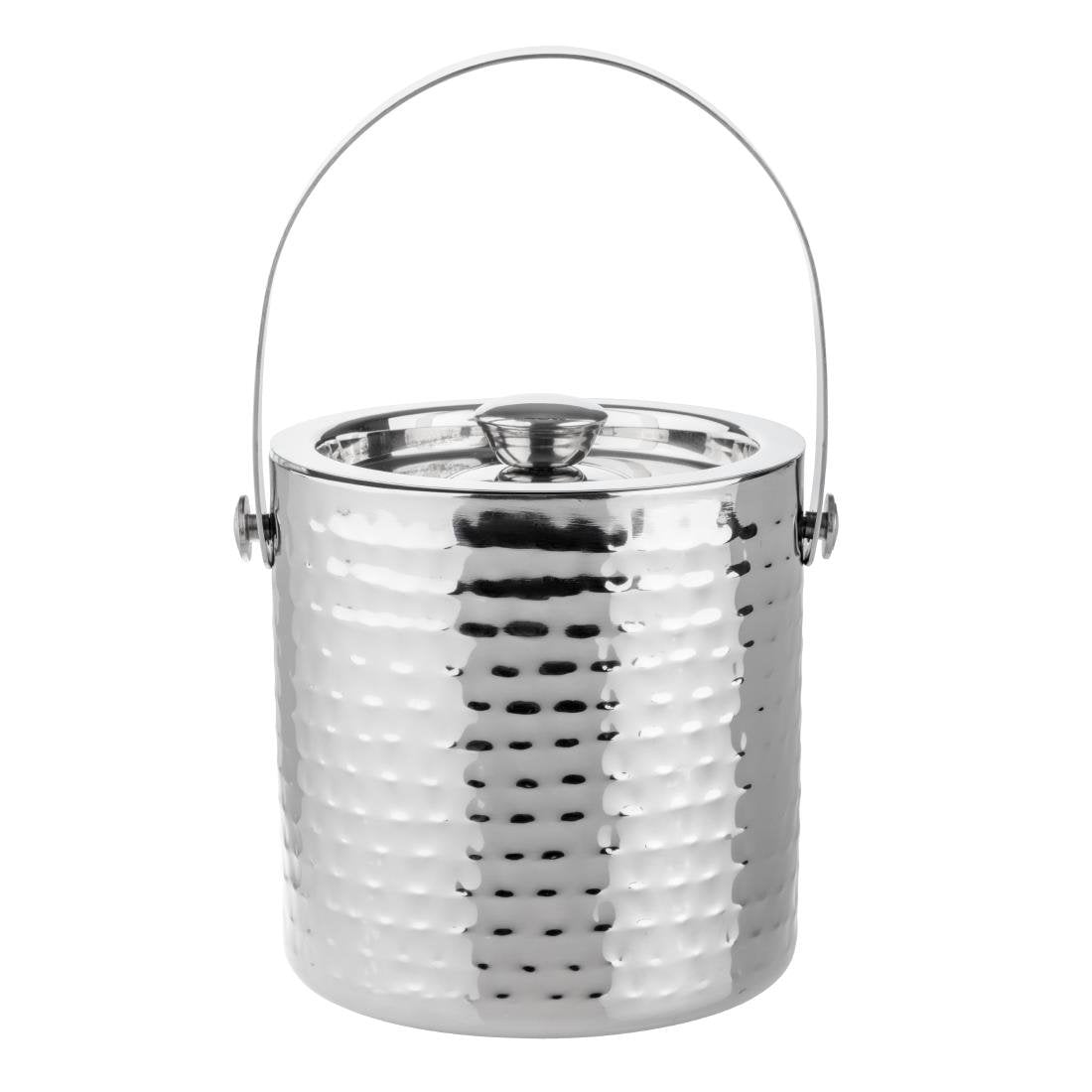 Olympia Hammered Double Wall Ice Bucket 1550ml