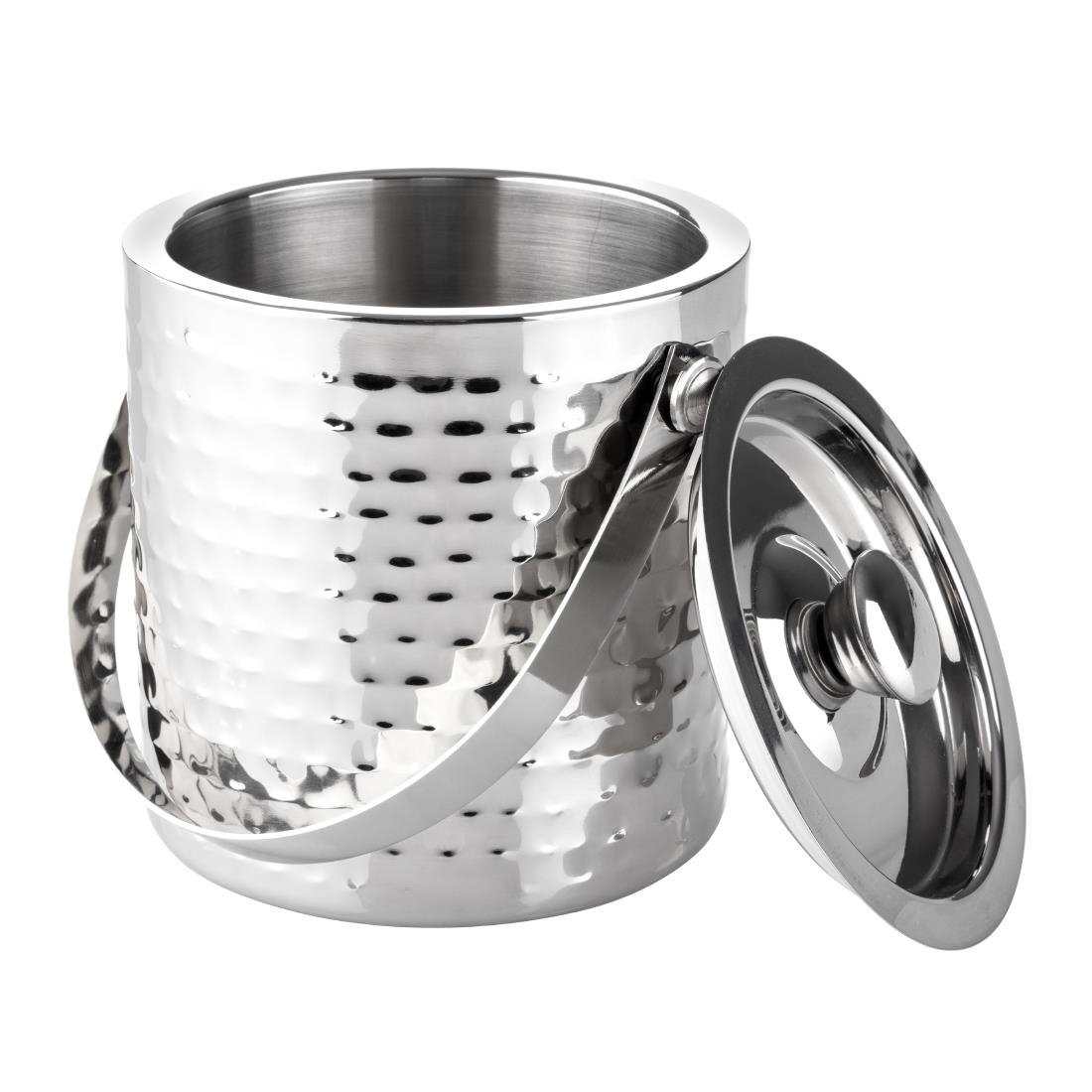 Olympia Hammered Double Wall Ice Bucket 1550ml