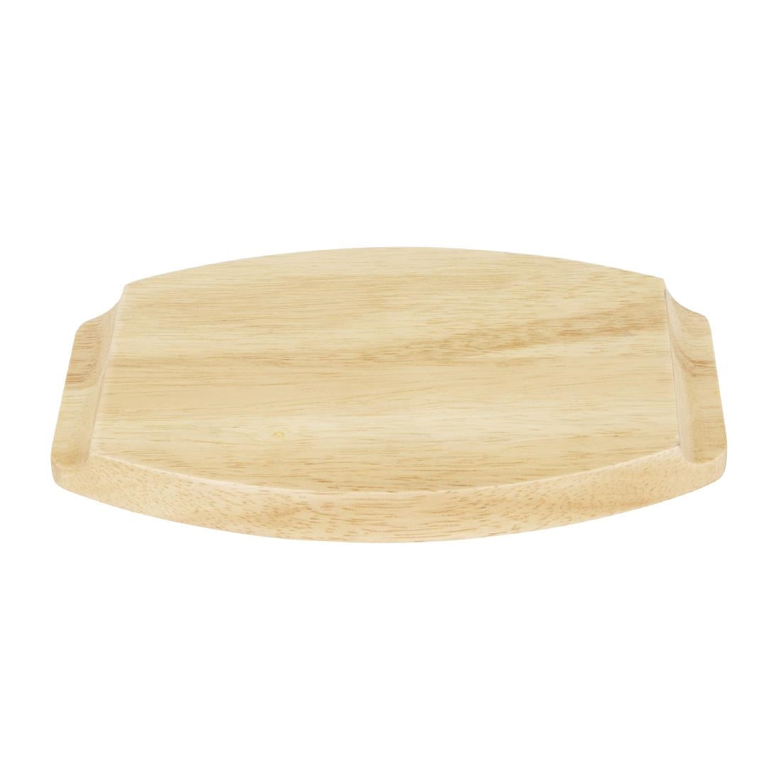 Olympia Hevea Board for Cast Iron Oval Eared Dish 210x120mm for FW819