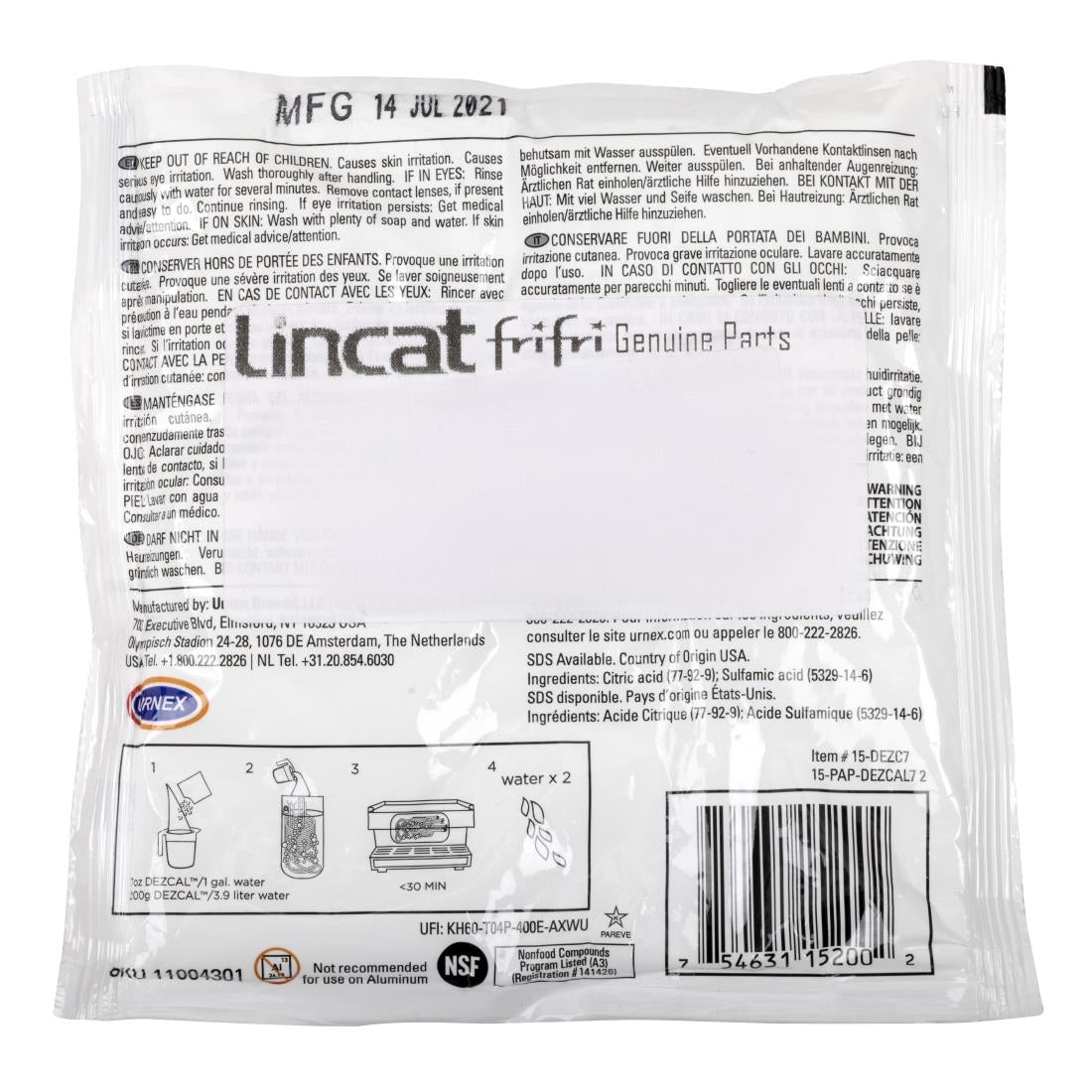 Lincat Descaler Powder DP10
