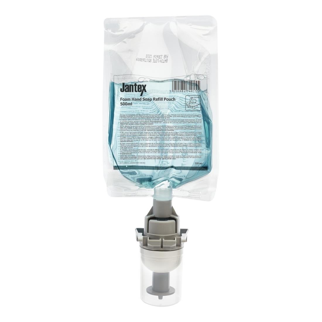 Jantex Foam Hand Soap Refill Pouch 500ml