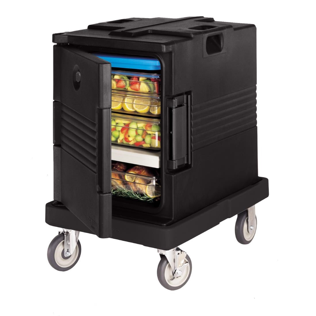Cambro Insulated Front Load Camcart Black 4x 1/1GN