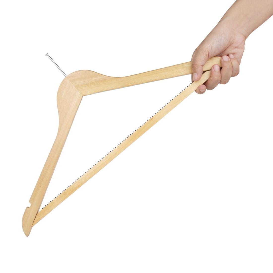 Bolero Wooden Security Hanger (10 Pack)