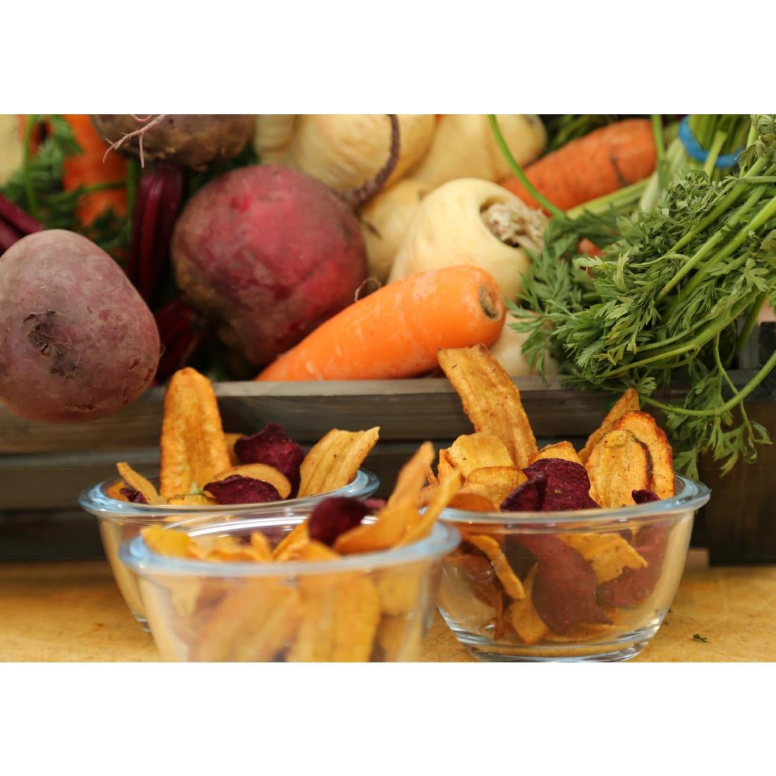 Brown Bag Crisps Lightly Salted Veggie Crisps 40g (15 Pack)