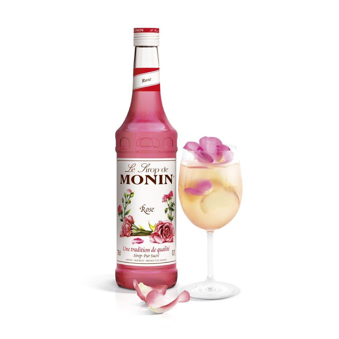 Monin Premium Rose Syrup 700ml