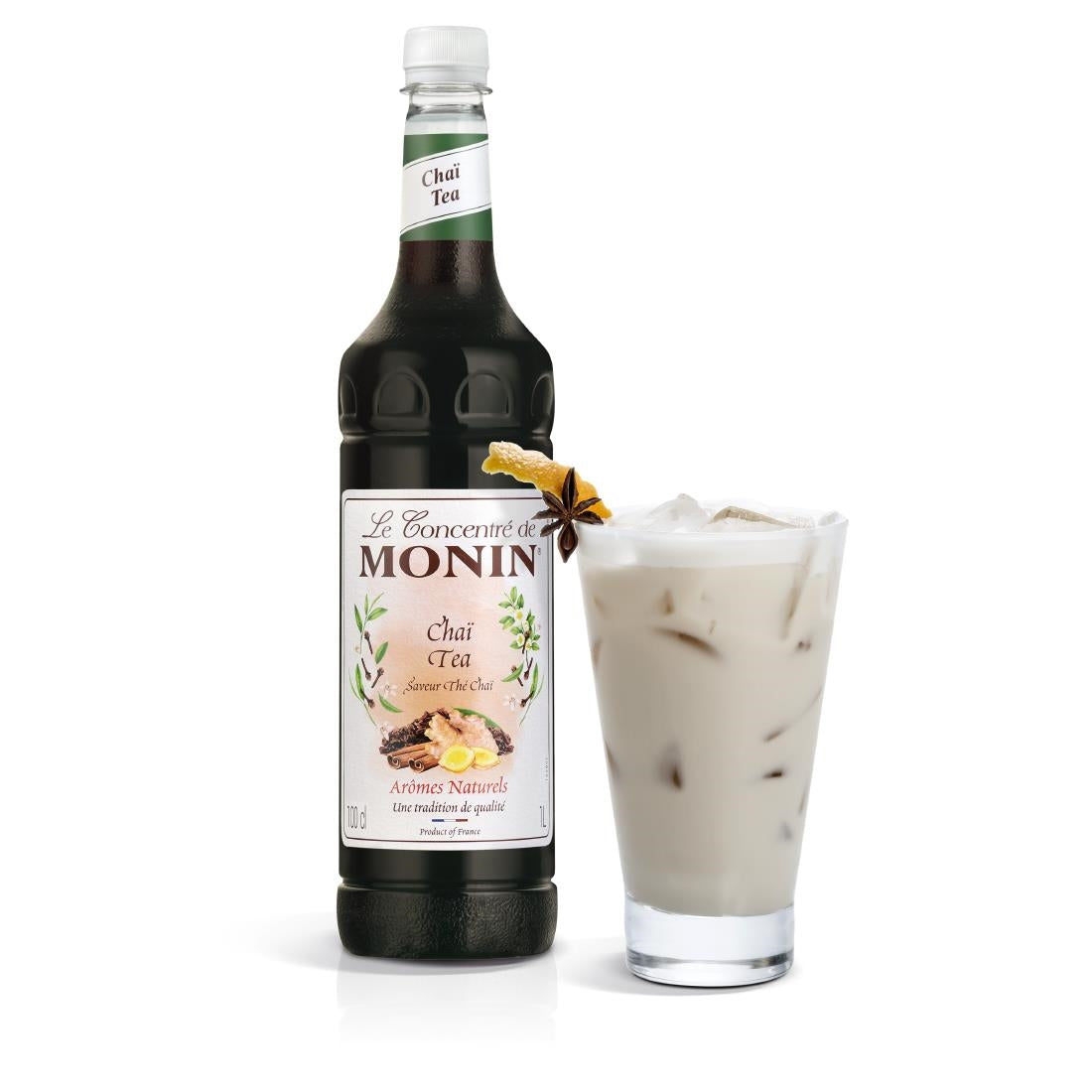 Monin Premium Chai Tea Concentrate 1Ltr