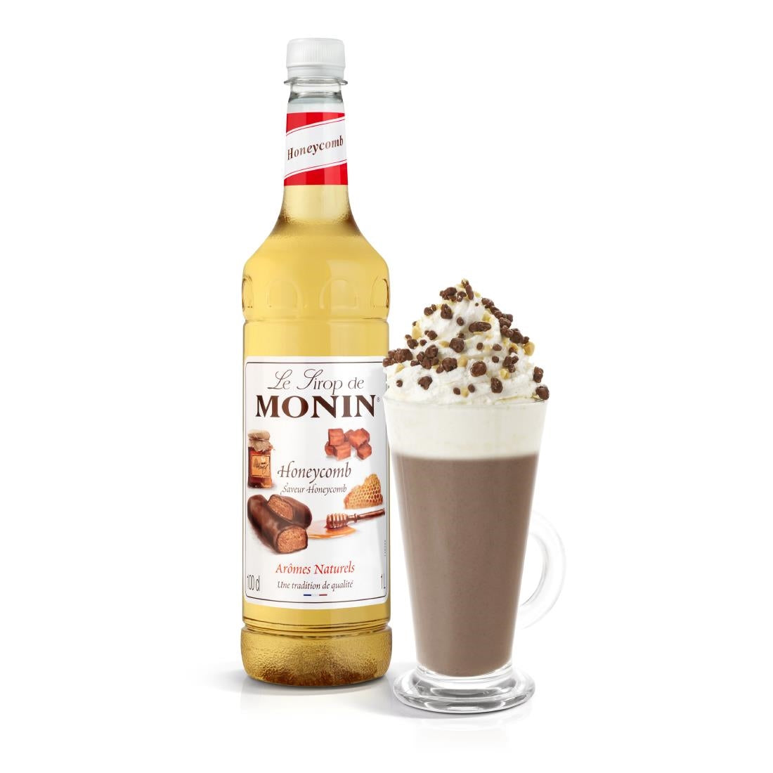 Monin Premium Honeycomb Syrup 1Ltr