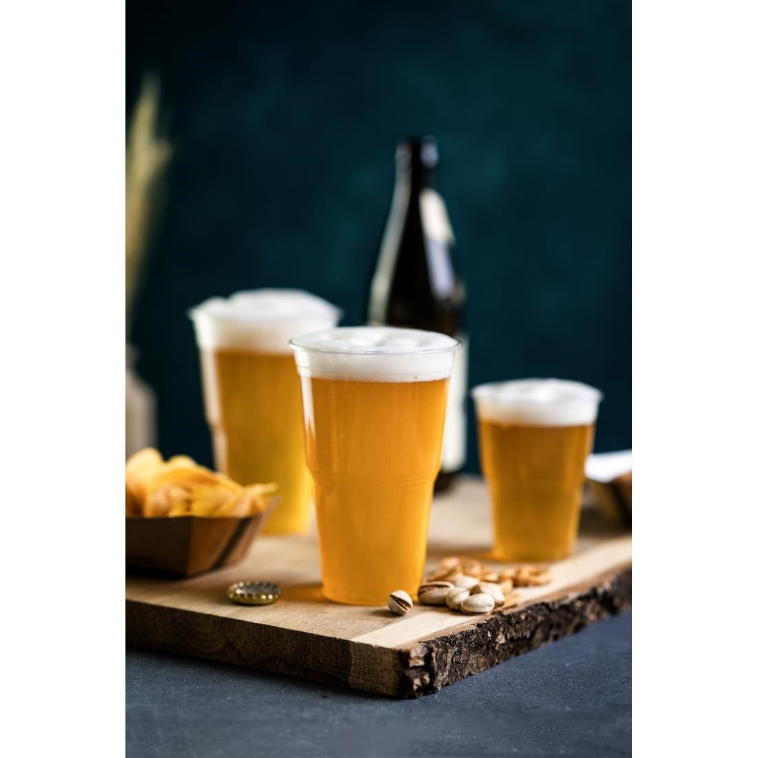 Vegware PLA Pint to Brim Cup UKCA/UKNI/CE-marked 96-Series (1000 Pack)