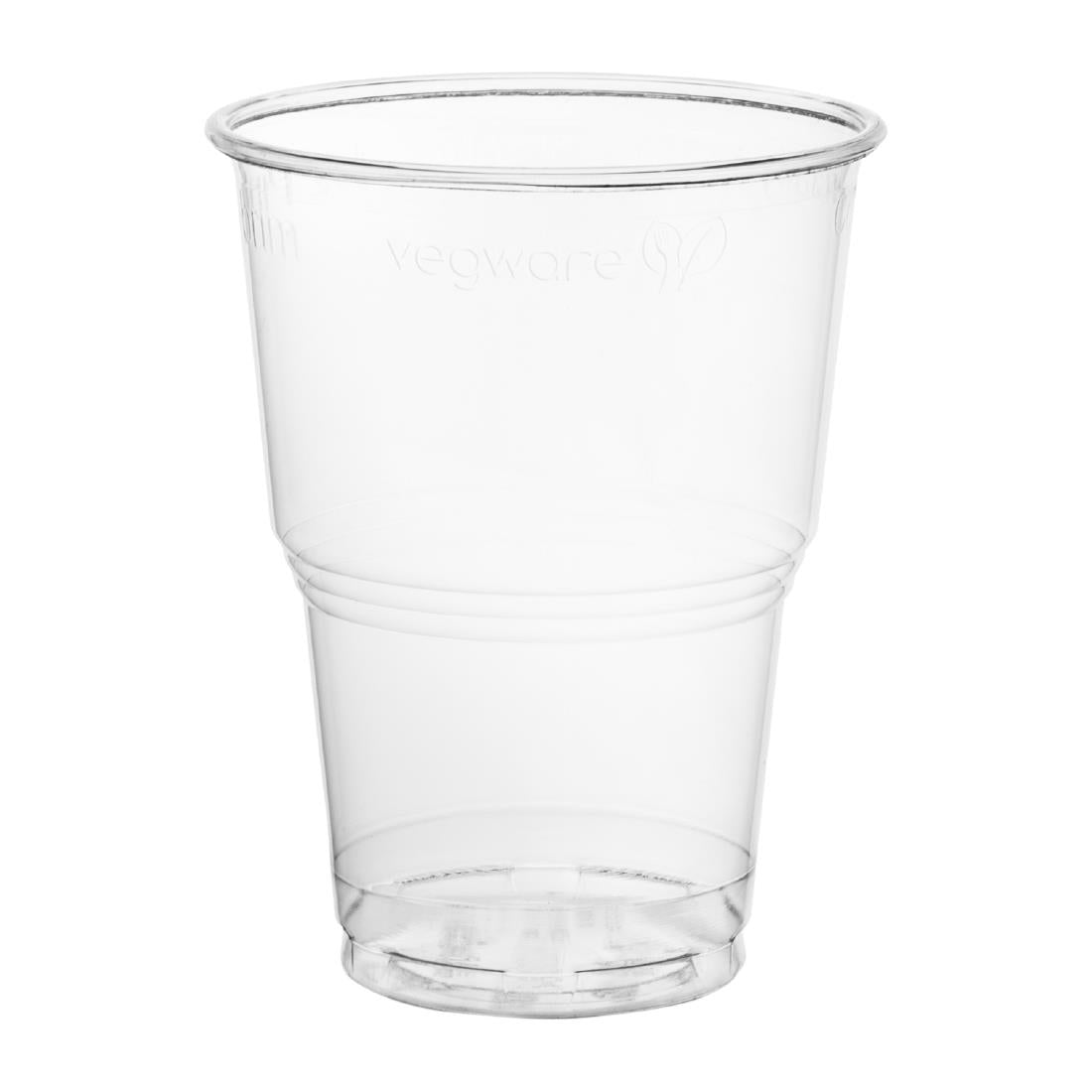 Vegware PLA Half Pint to Brim Cup UKCA/UKNI/CE-marked (2100 Pack)