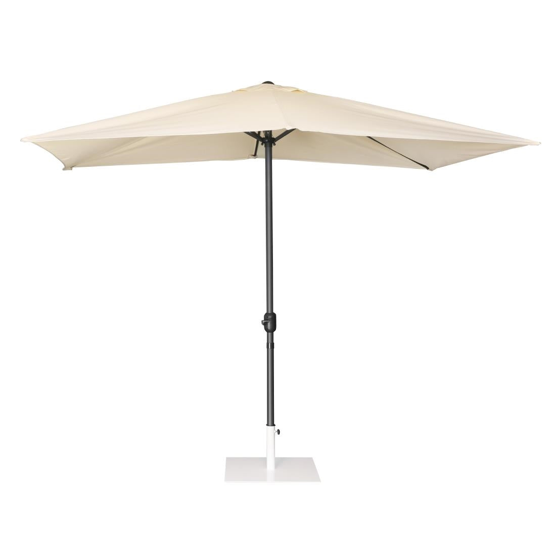 Bolero Seville Rectangular Parasol 2x3m Cream