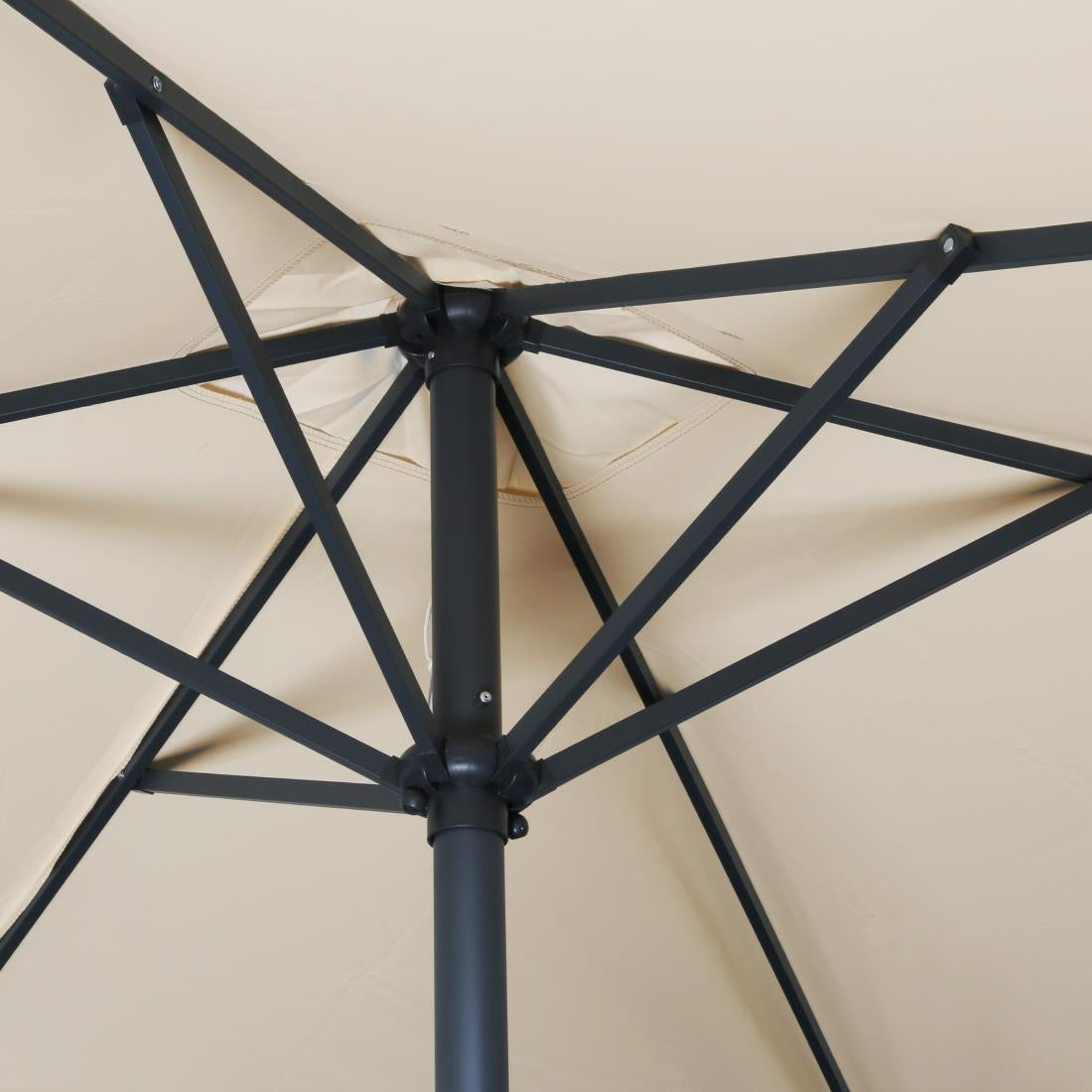 Bolero Seville Rectangular Parasol 2x3m Cream