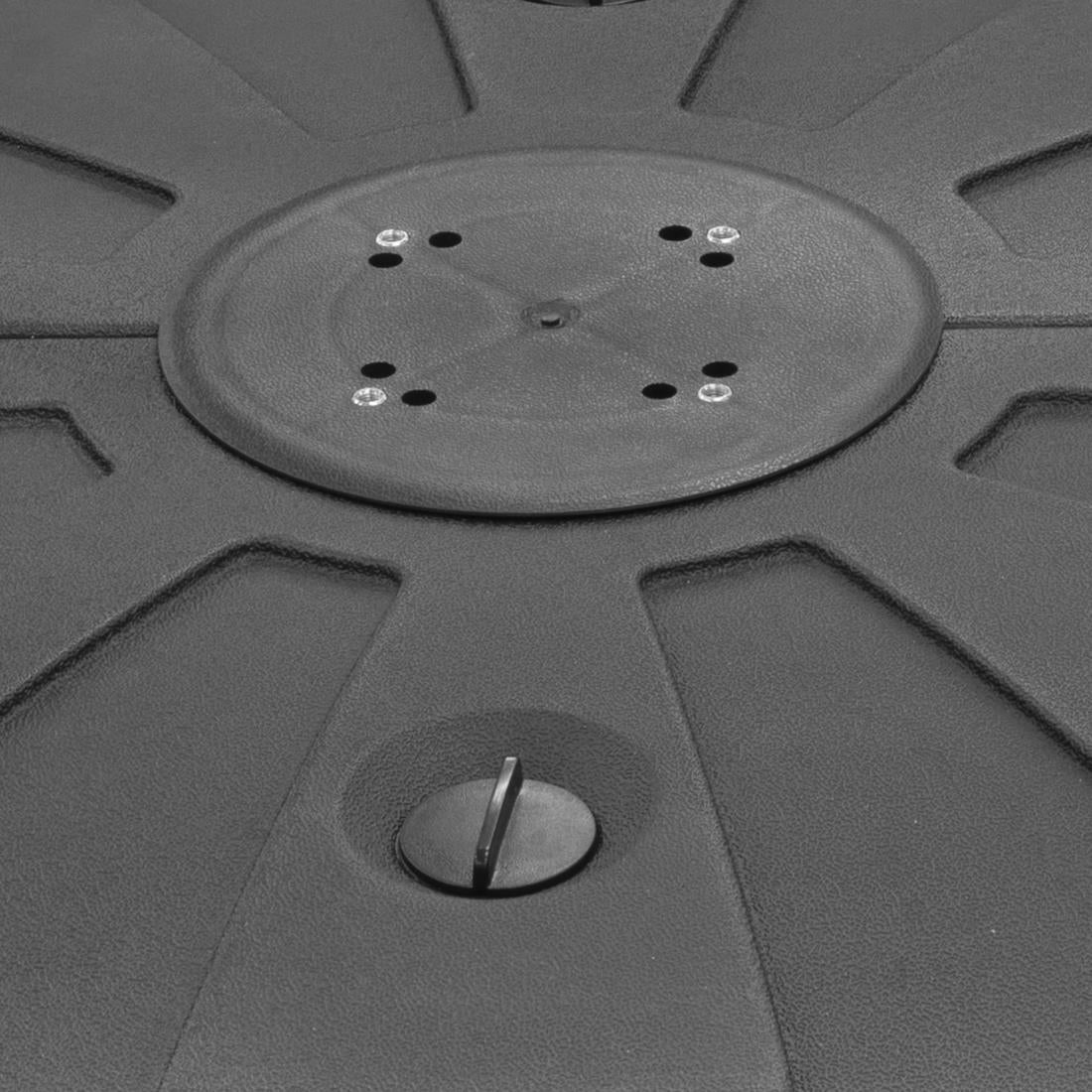 Bolero Heavy Duty Water Fill Parasol Base - 100kg (filled)