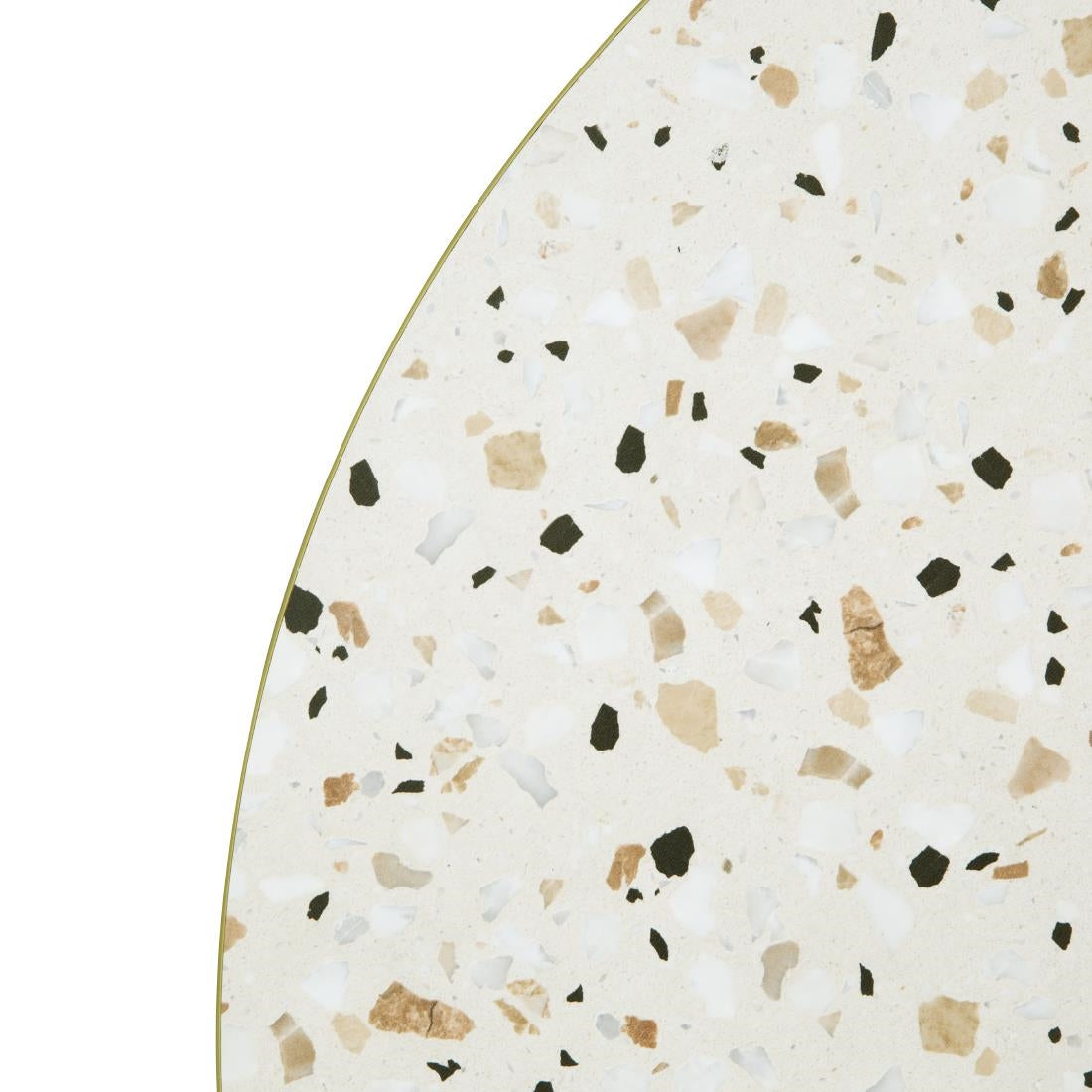Bolero Terrazzo Style Round Table Top 600mm