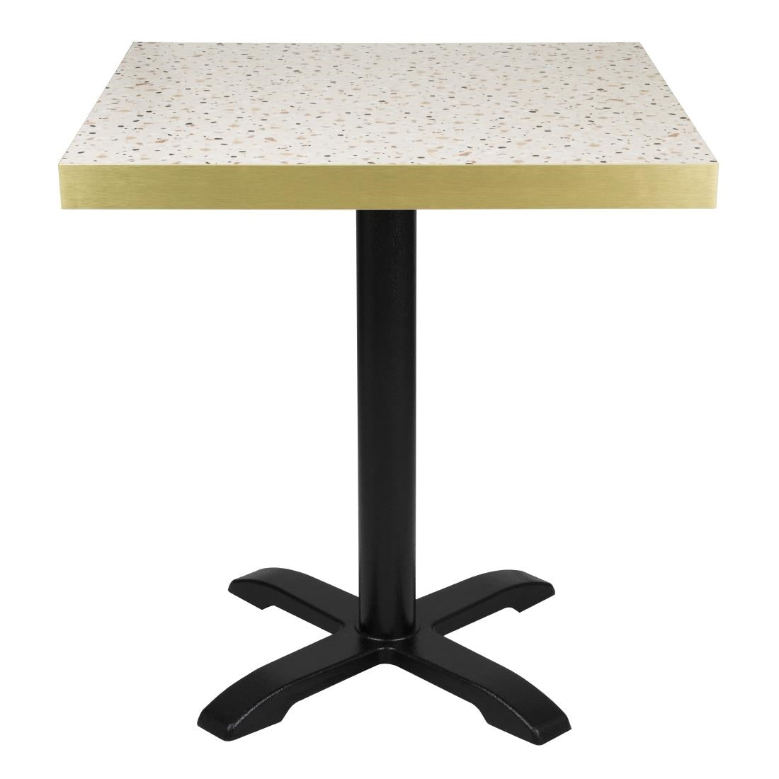 Bolero Terrazzo Style Square Table Top 700x700mm