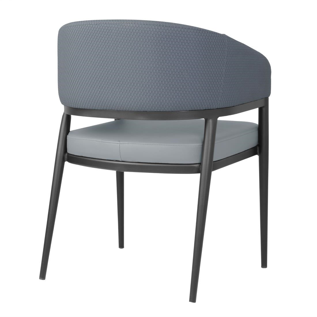 Bolero Meridian Interior Chairs - Stone Blue (2 Pack)