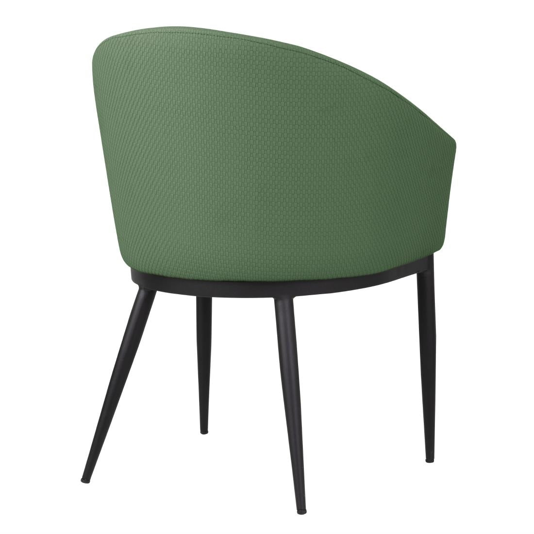 Bolero Sloane Interior Dining Chairs - Green Forest Mix (2 Pack)