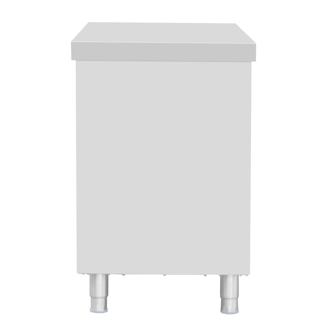 Vogue Standing Floor Cupboard Stainless Steel 900x1200x600mm