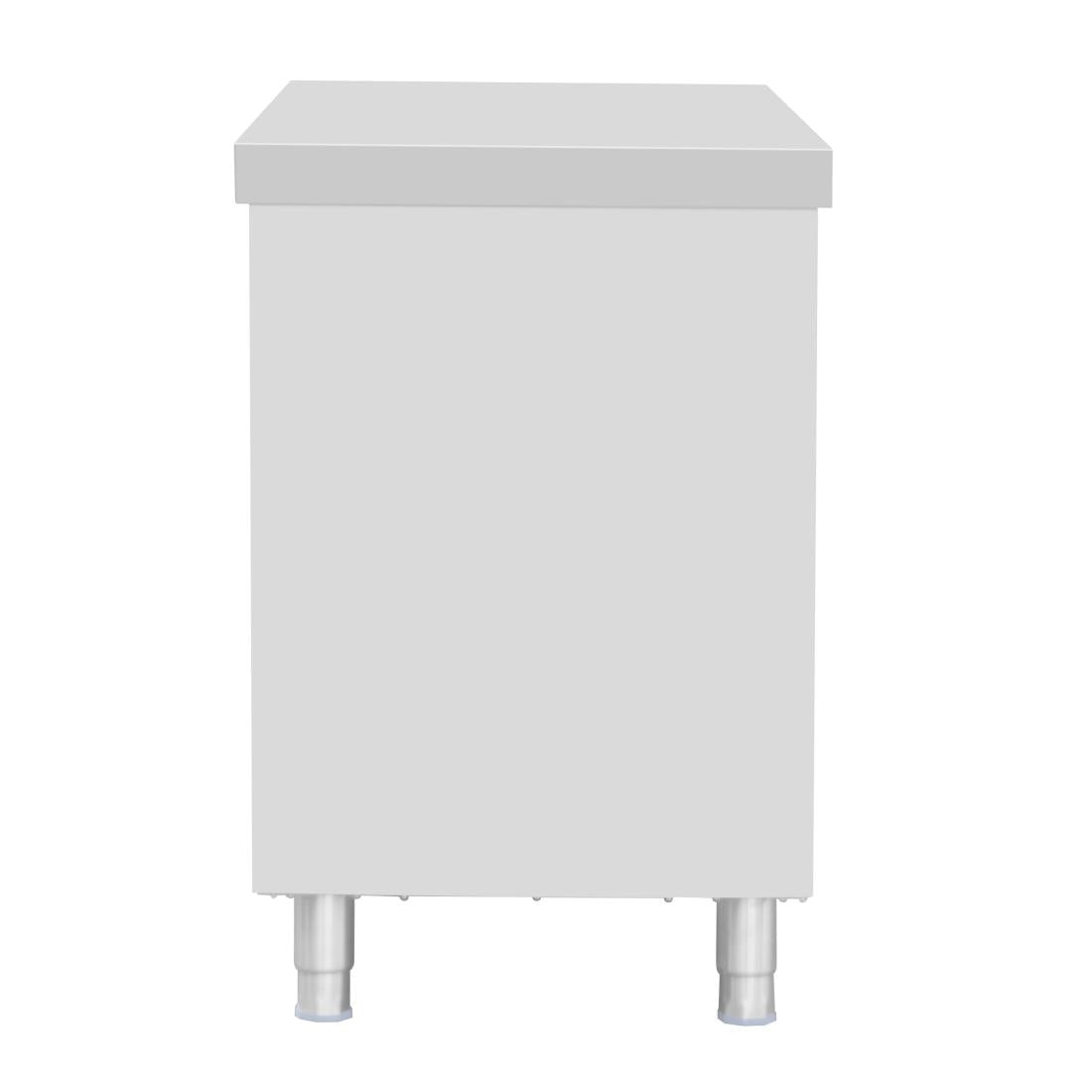 Vogue Standing Floor Cupboard Stainless Steel 900x1800x600mm