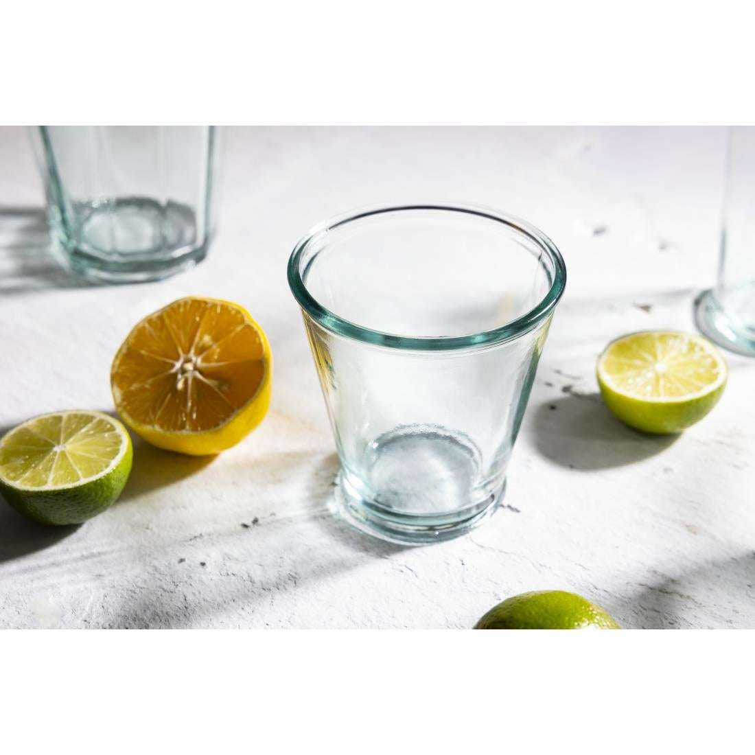 Olympia Recycled Glasses Conical Tumblers 220ml (6 Pack)